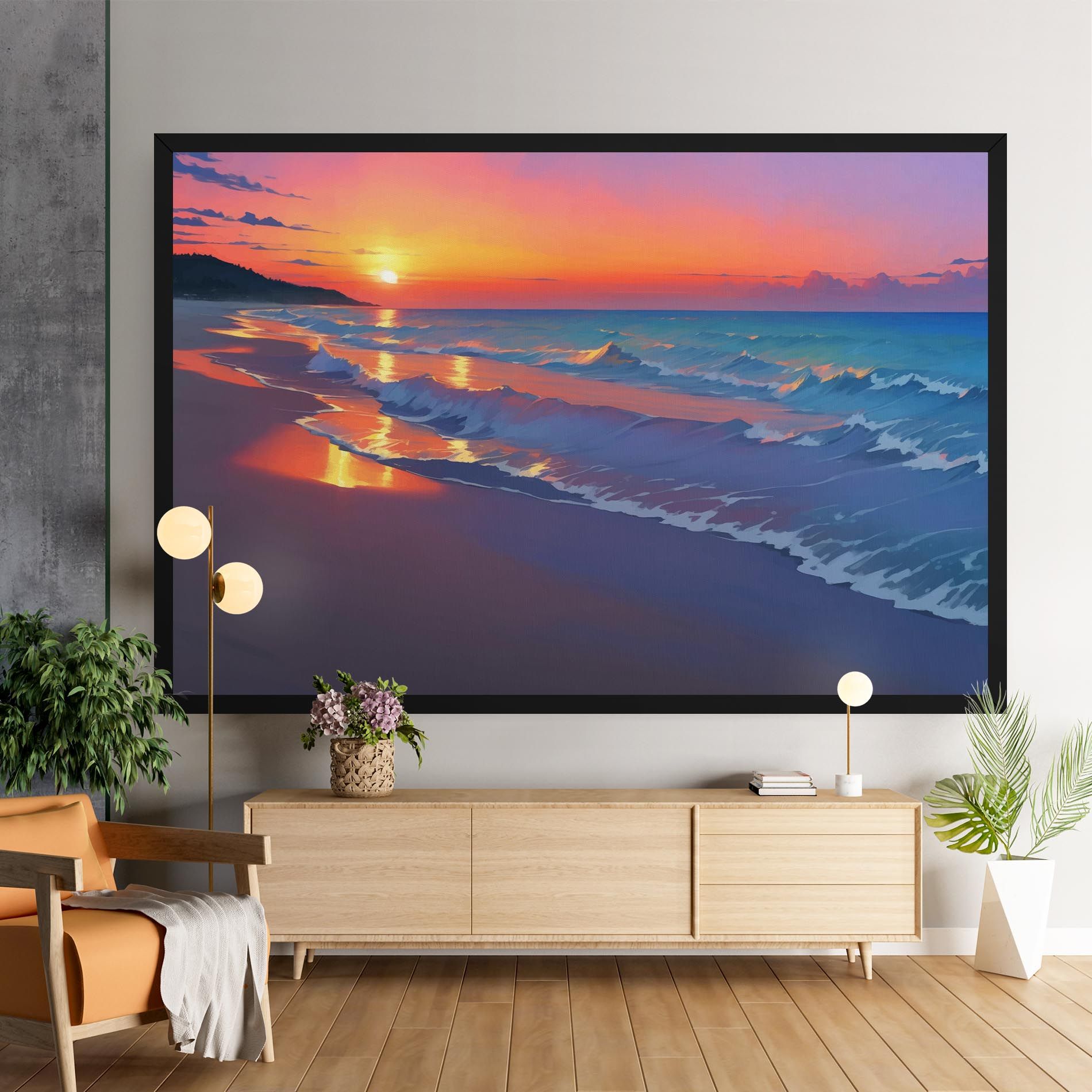 Dreamy Beach Sunset mockup 9