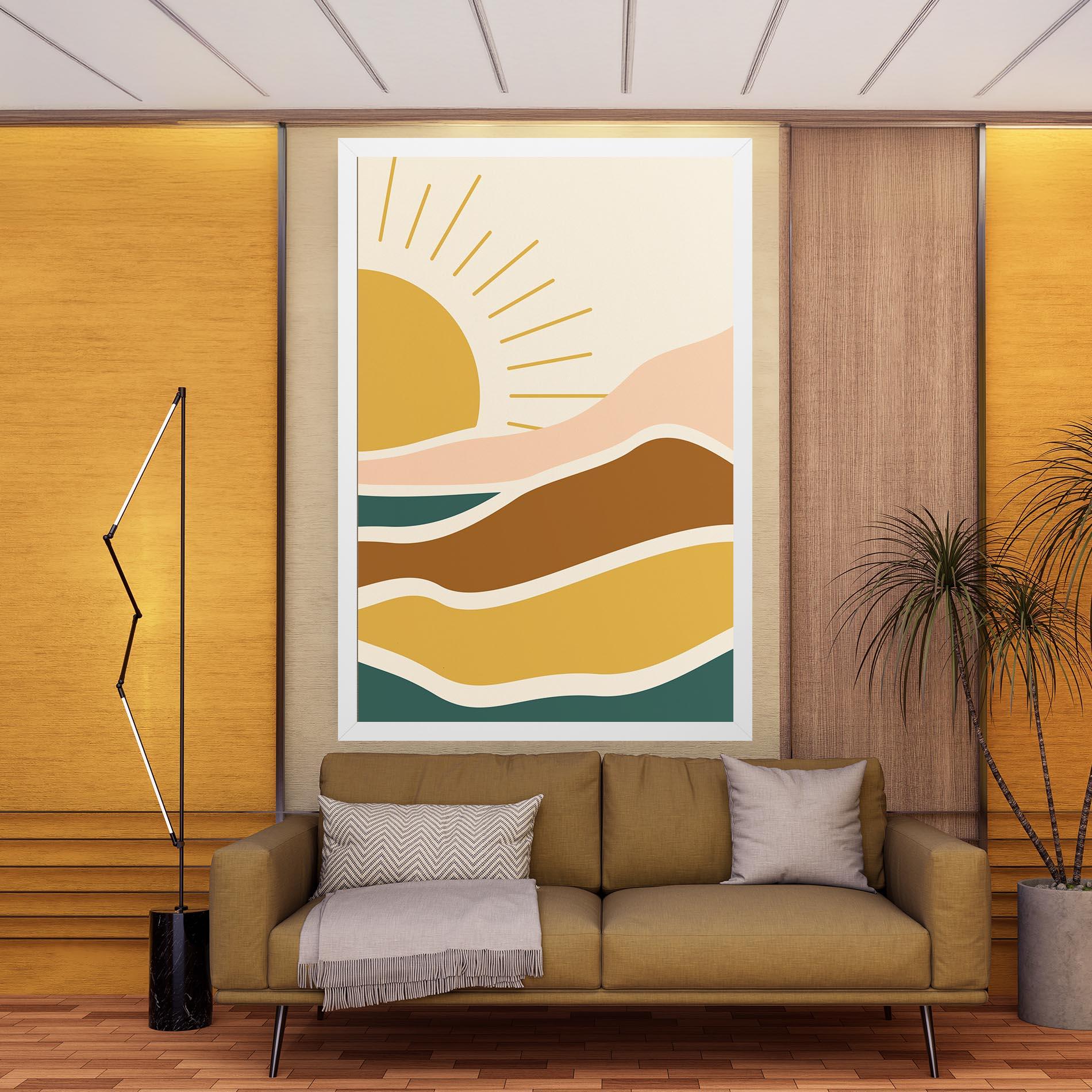 Vászonkép Sunset Connection 02 mockup 9