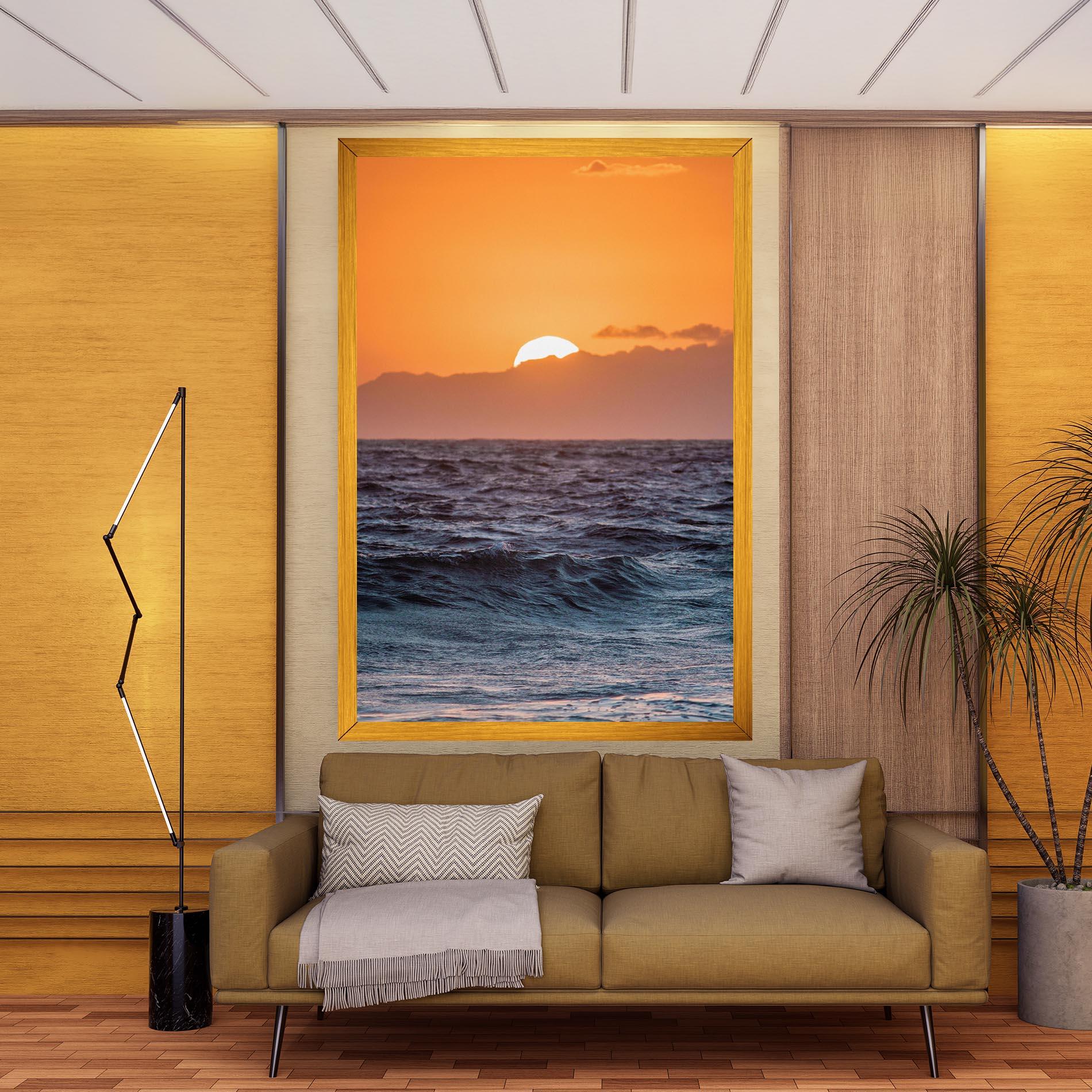 Vászonkép Morning Waves mockup 9