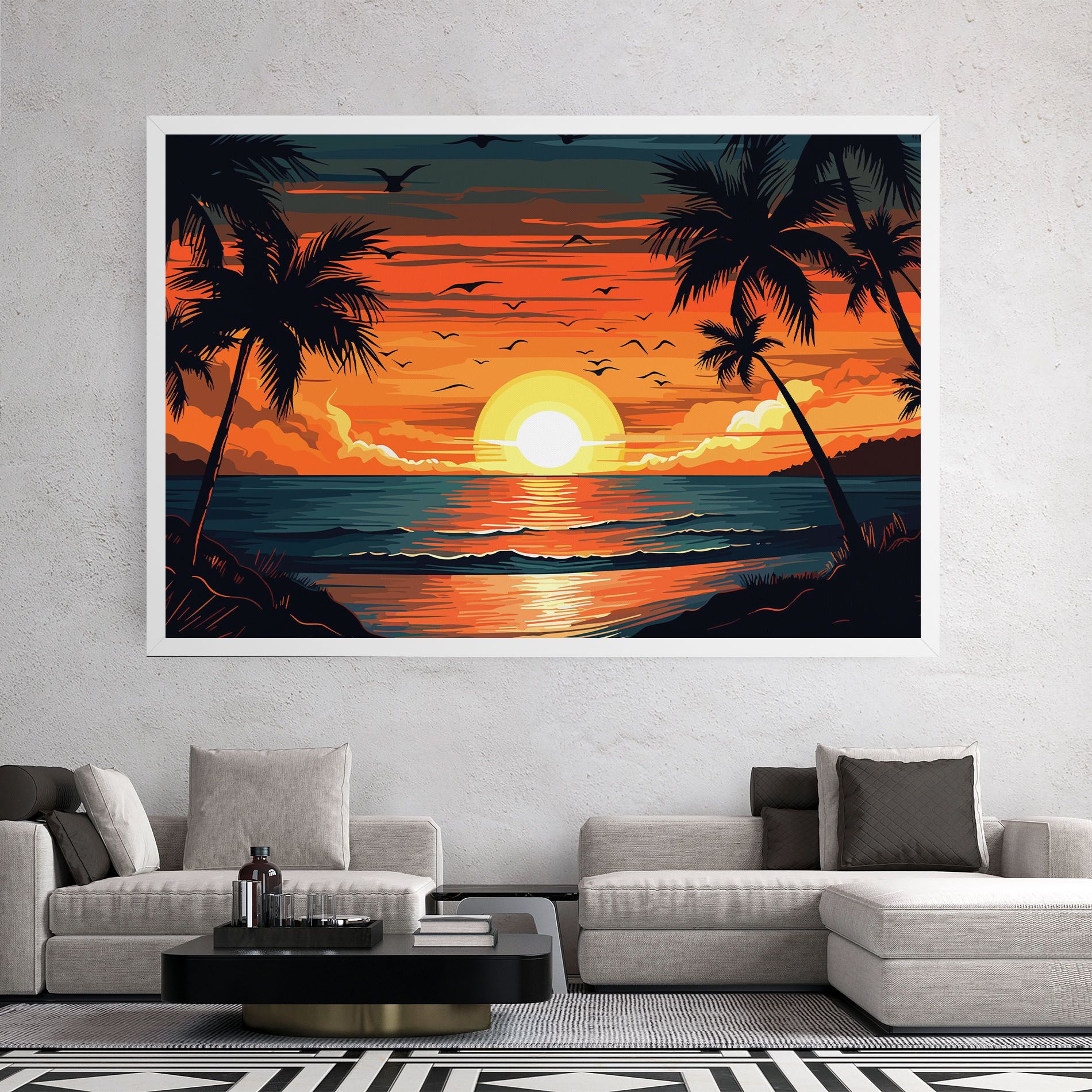 Amazing Sunset View mockup 2