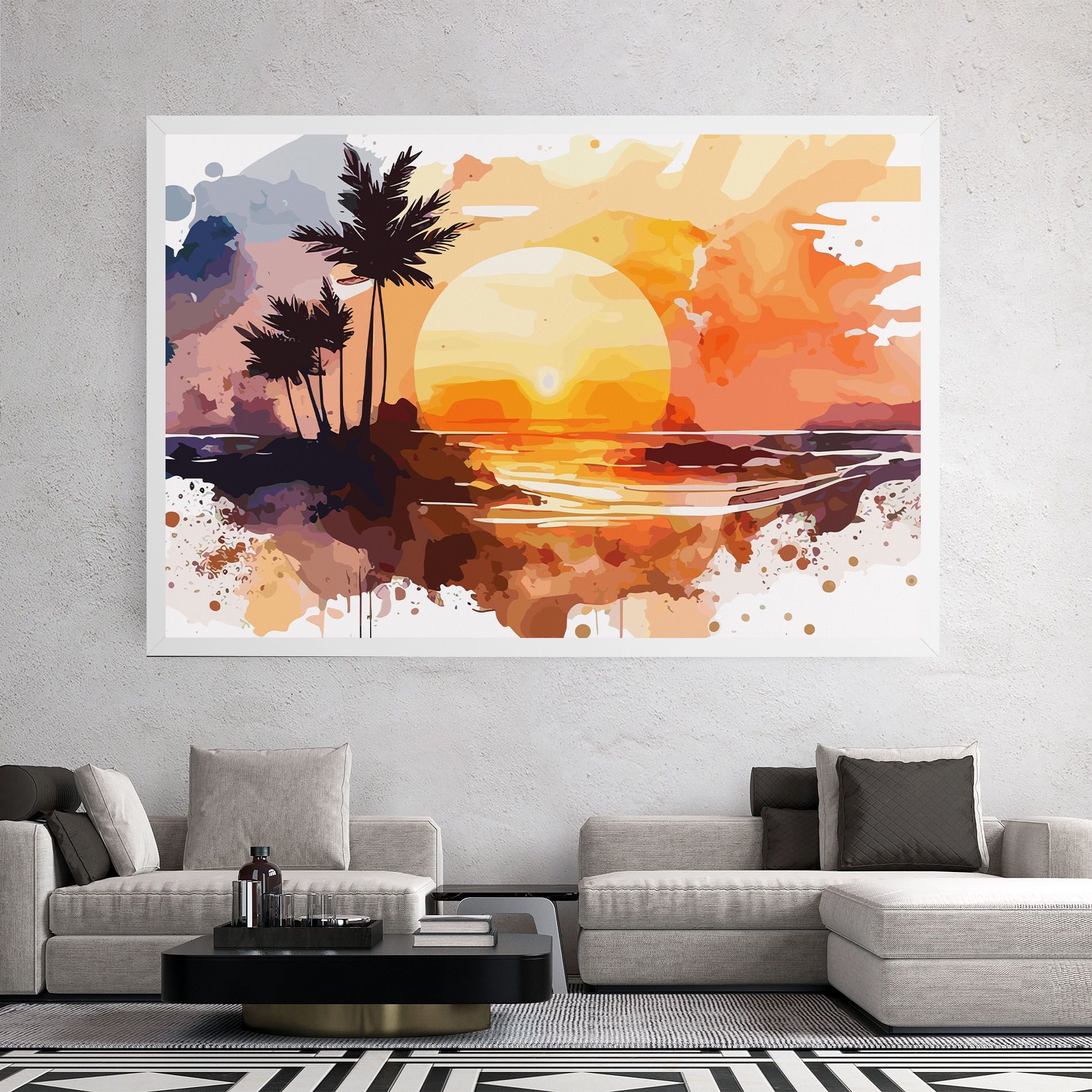 Beautiful Sunrise mockup 2