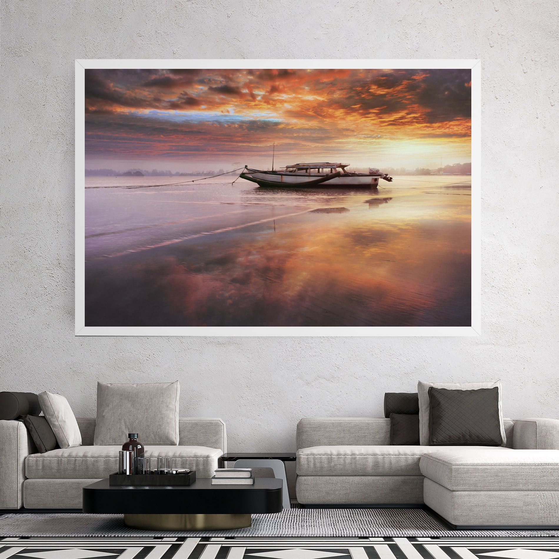 Beauty Boat Sunrise mockup 2