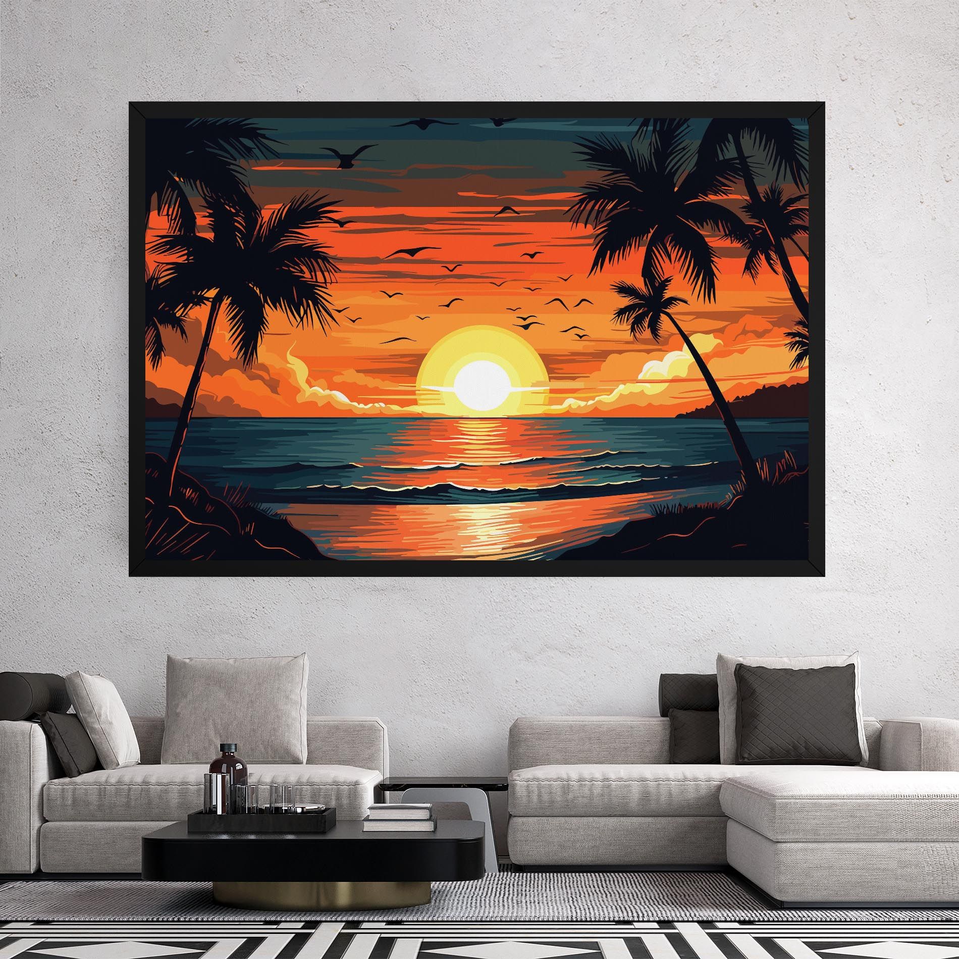 Amazing Sunset View mockup 2