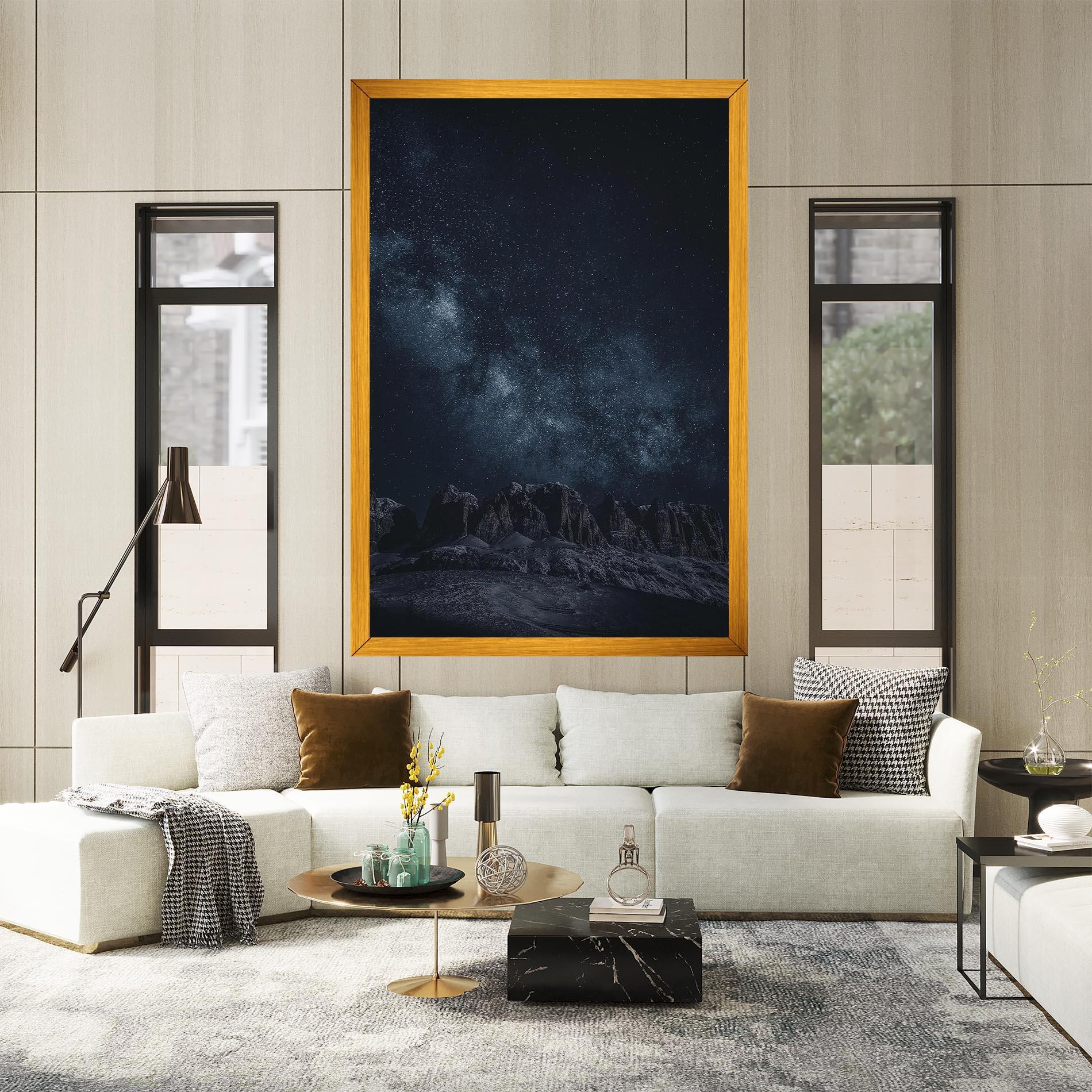 Vászonkép Galactic Sky mockup 2