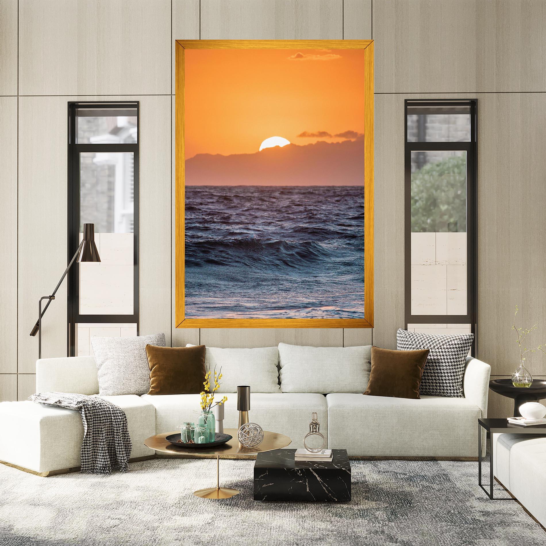 Vászonkép Morning Waves mockup 2