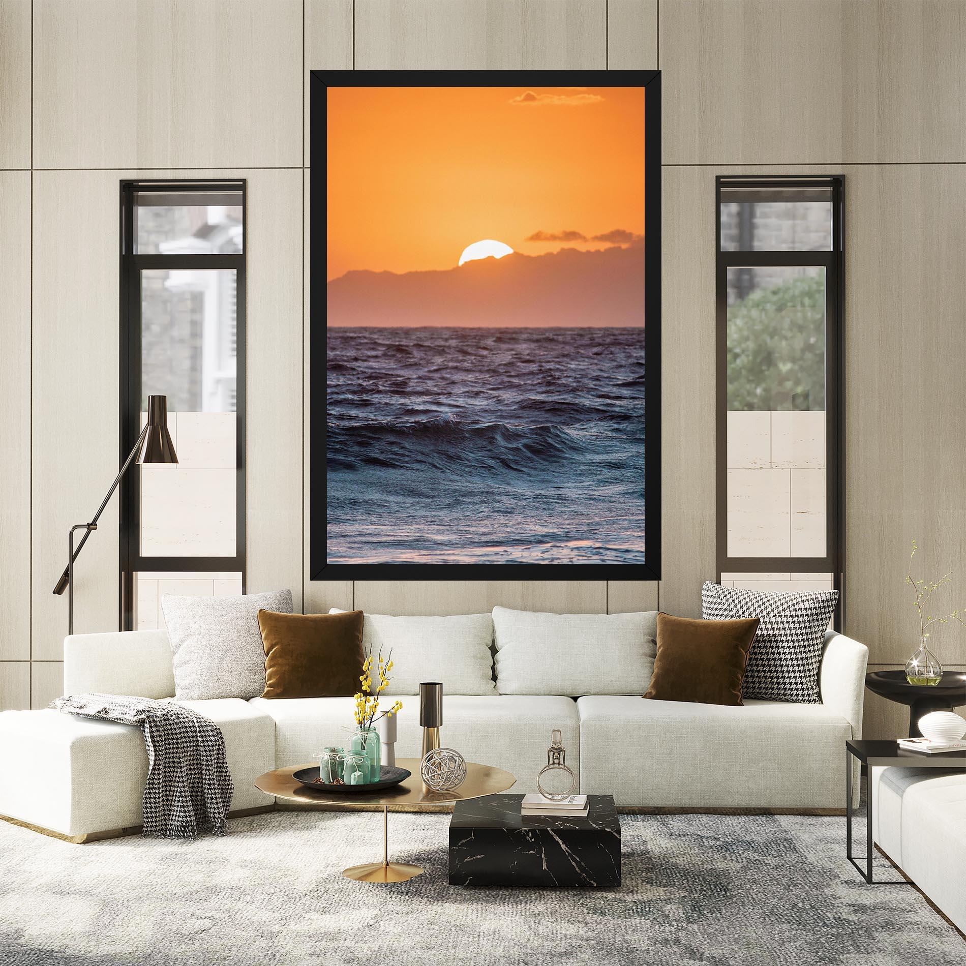 Vászonkép Morning Waves mockup 2