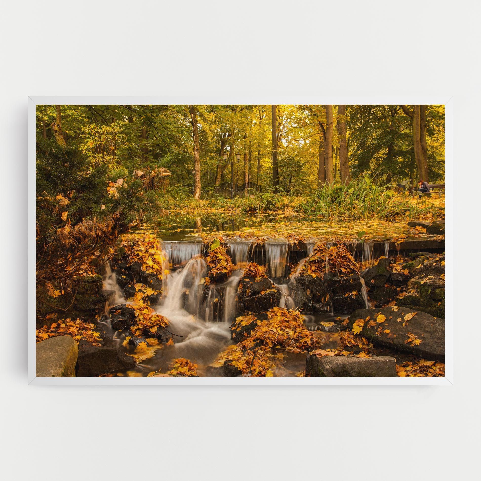 Autumn Pretty Waterfall mockup 0