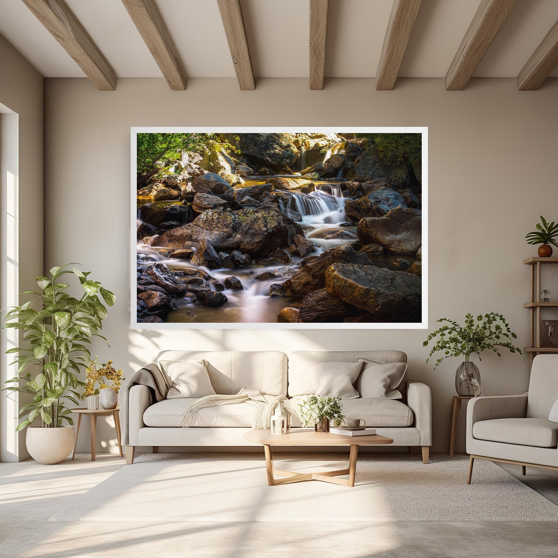 Nature Rocks Waterfall mockup 6