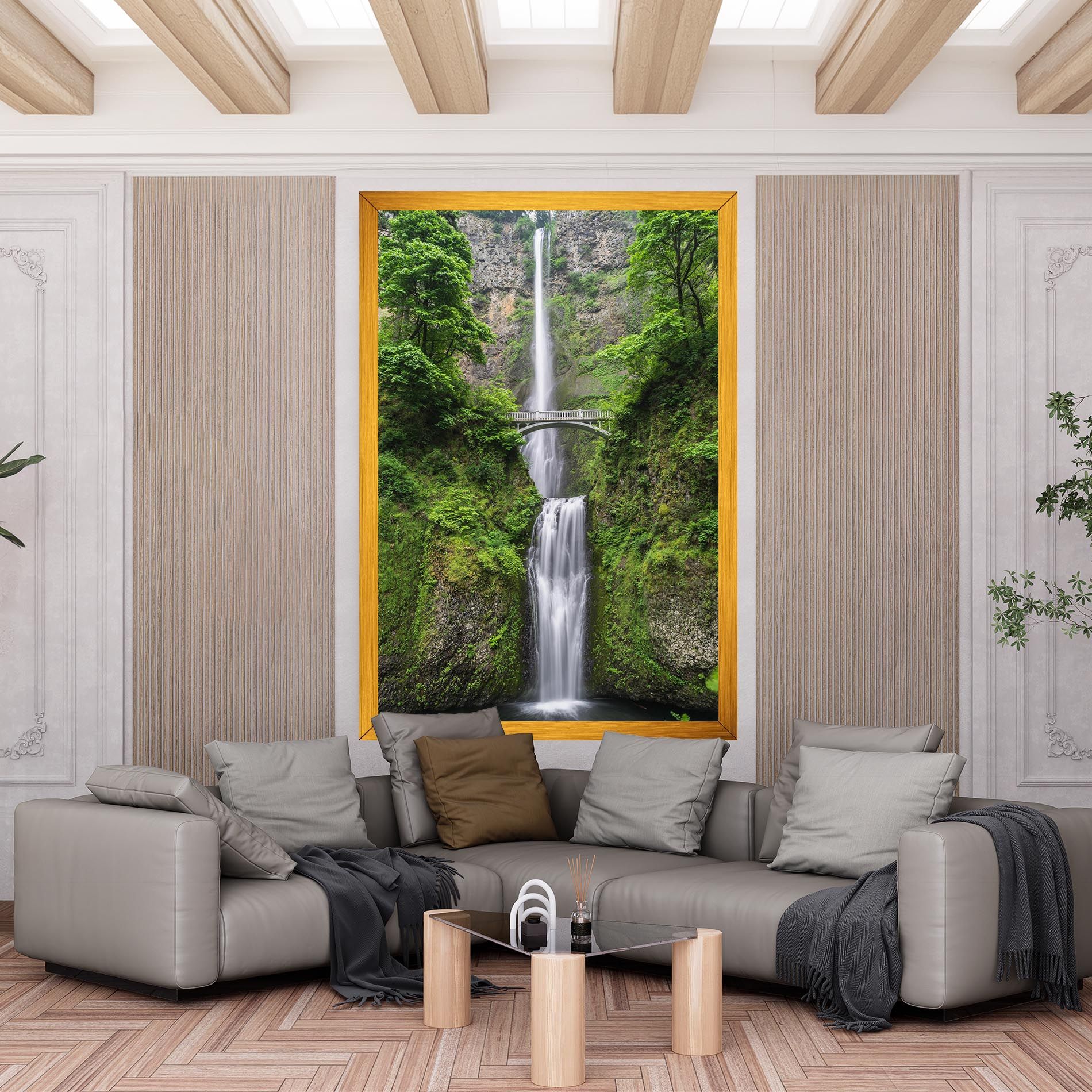 Green Leaves Bridge View mockup 6