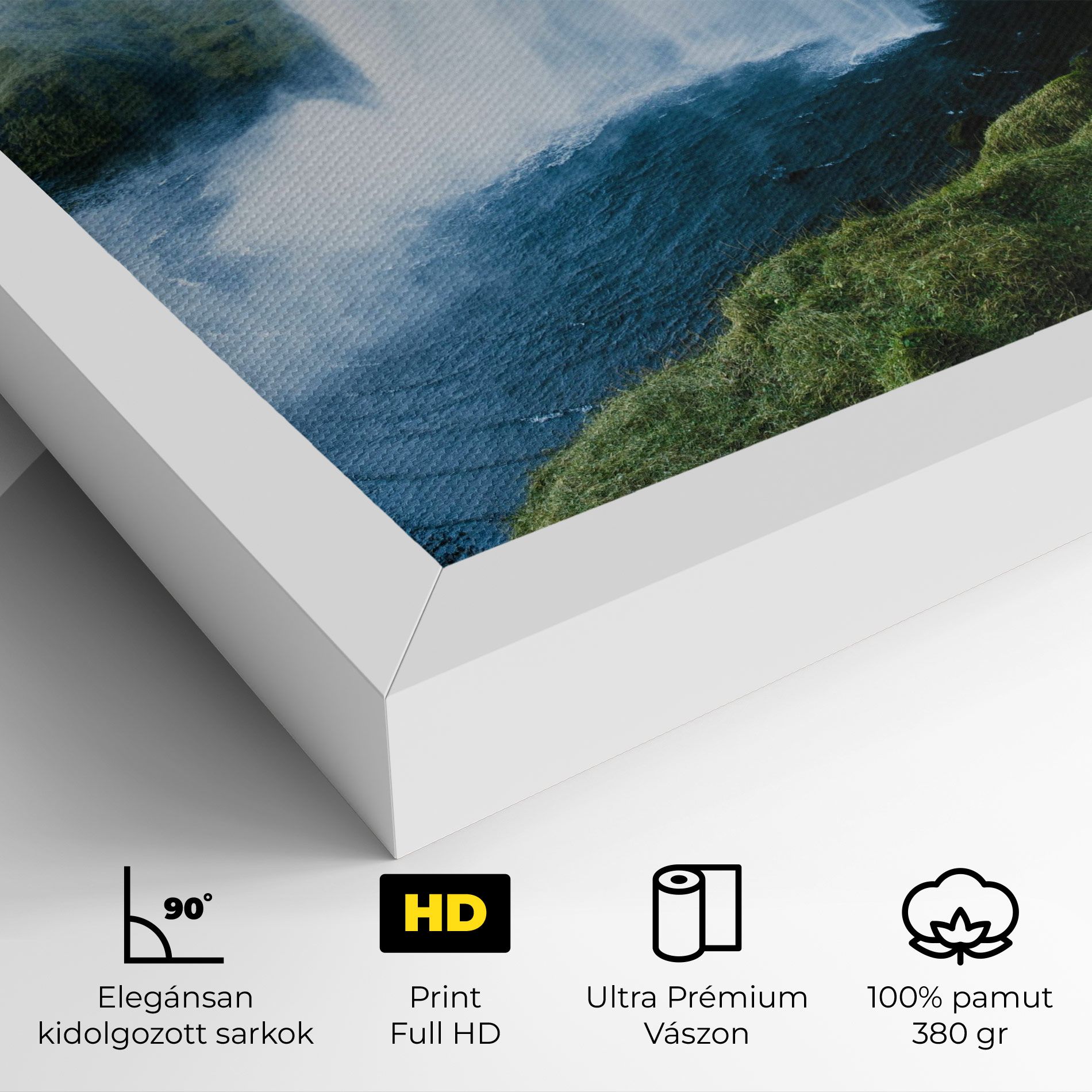 Majestic Waterfall mockup 4
