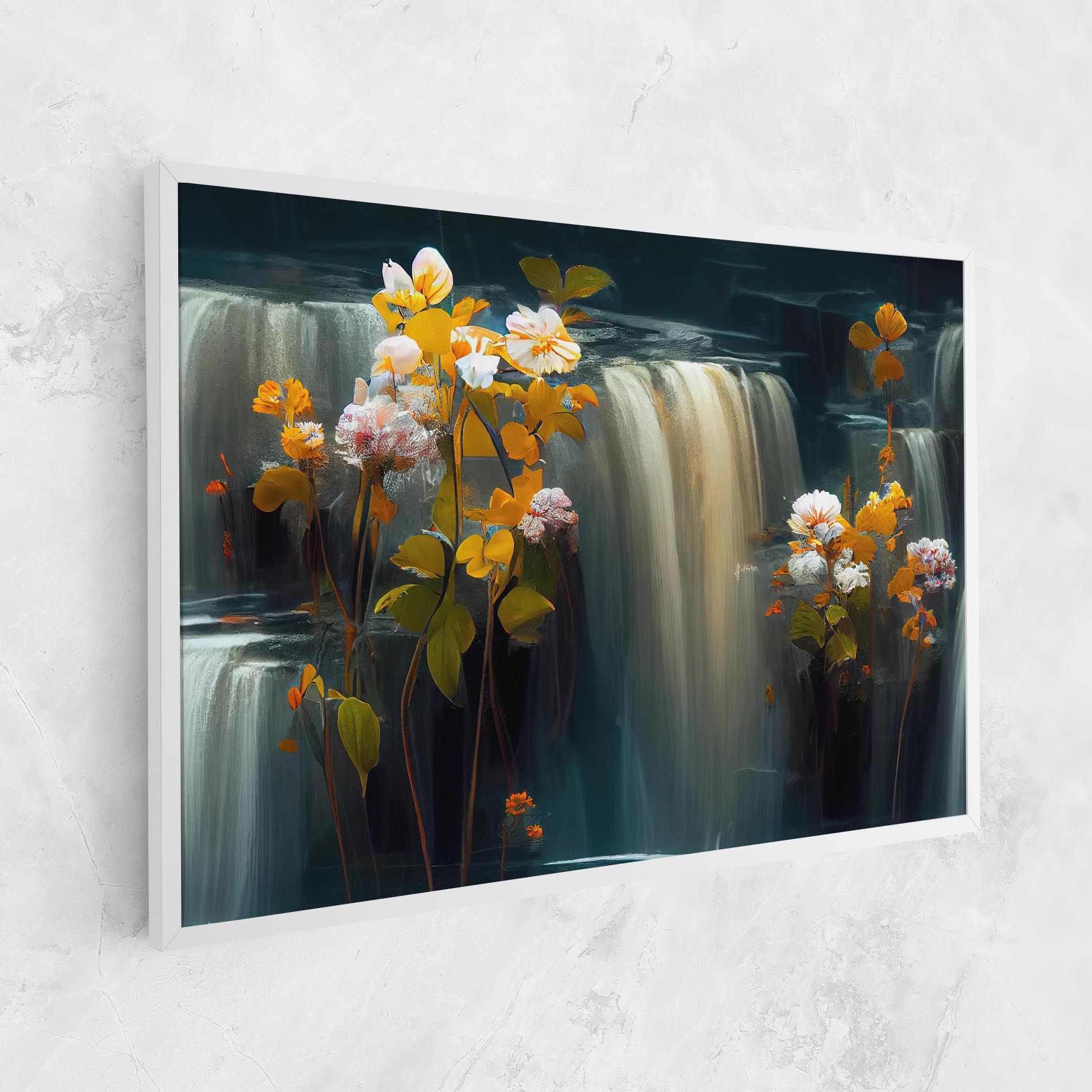 Flowers Waterfall mockup 1