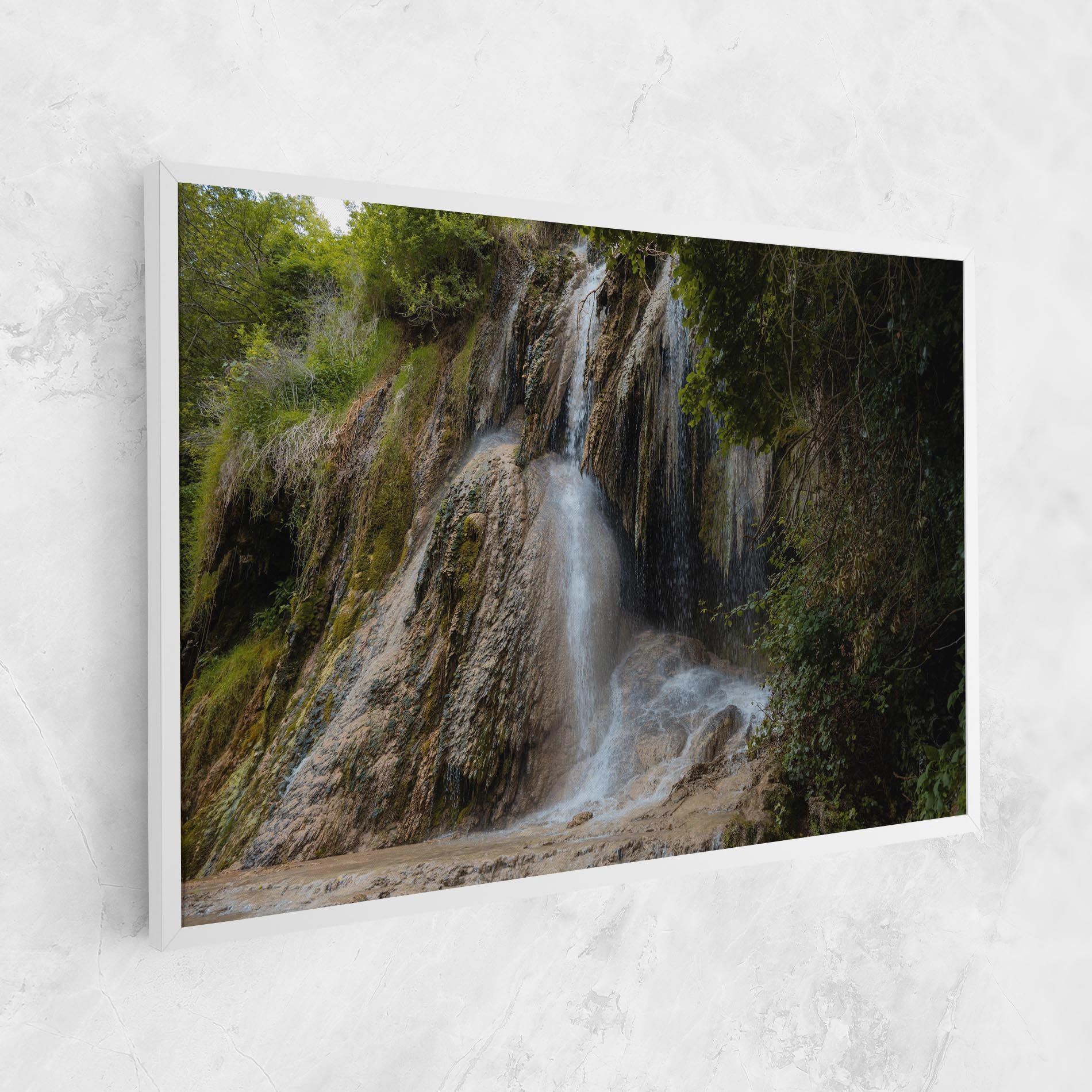 Pretty Waterfall Forest mockup 1