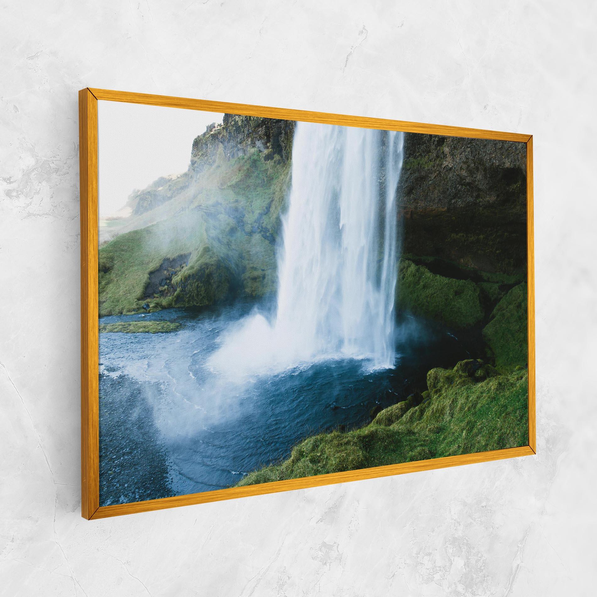 Vászonkép Majestic Waterfall mockup 1