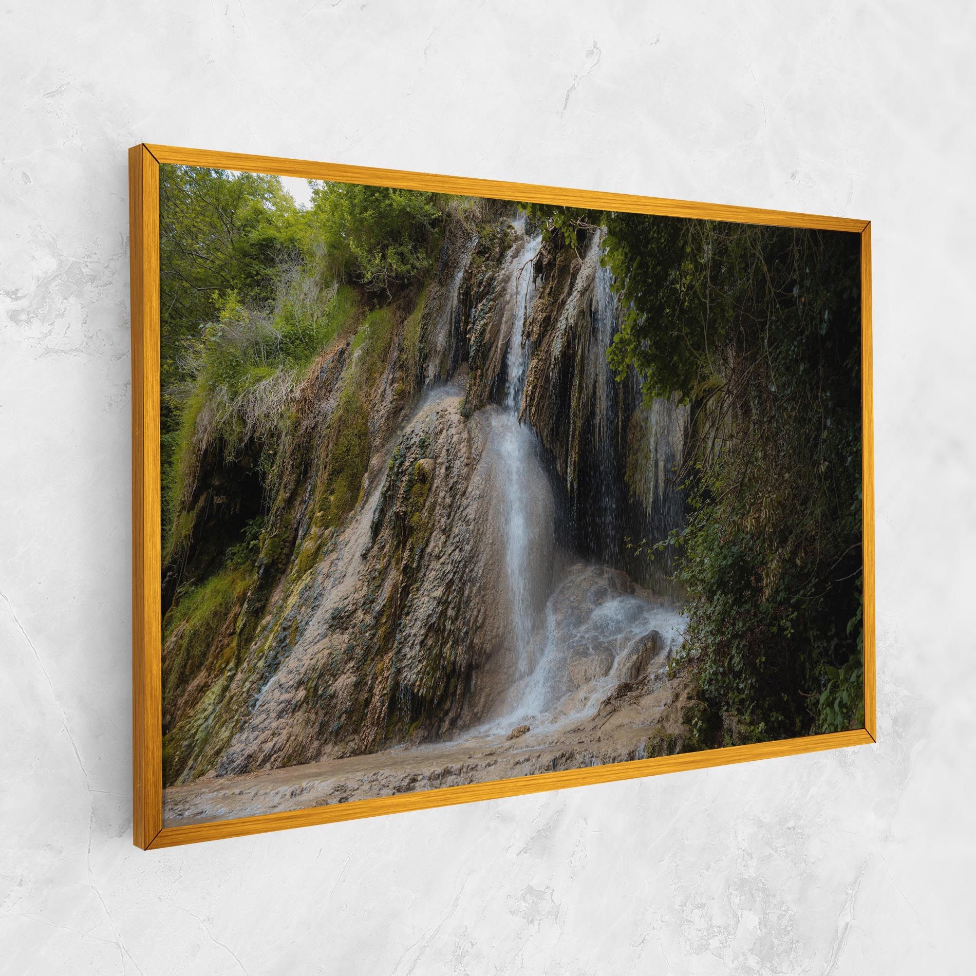 Pretty Waterfall Forest mockup 1