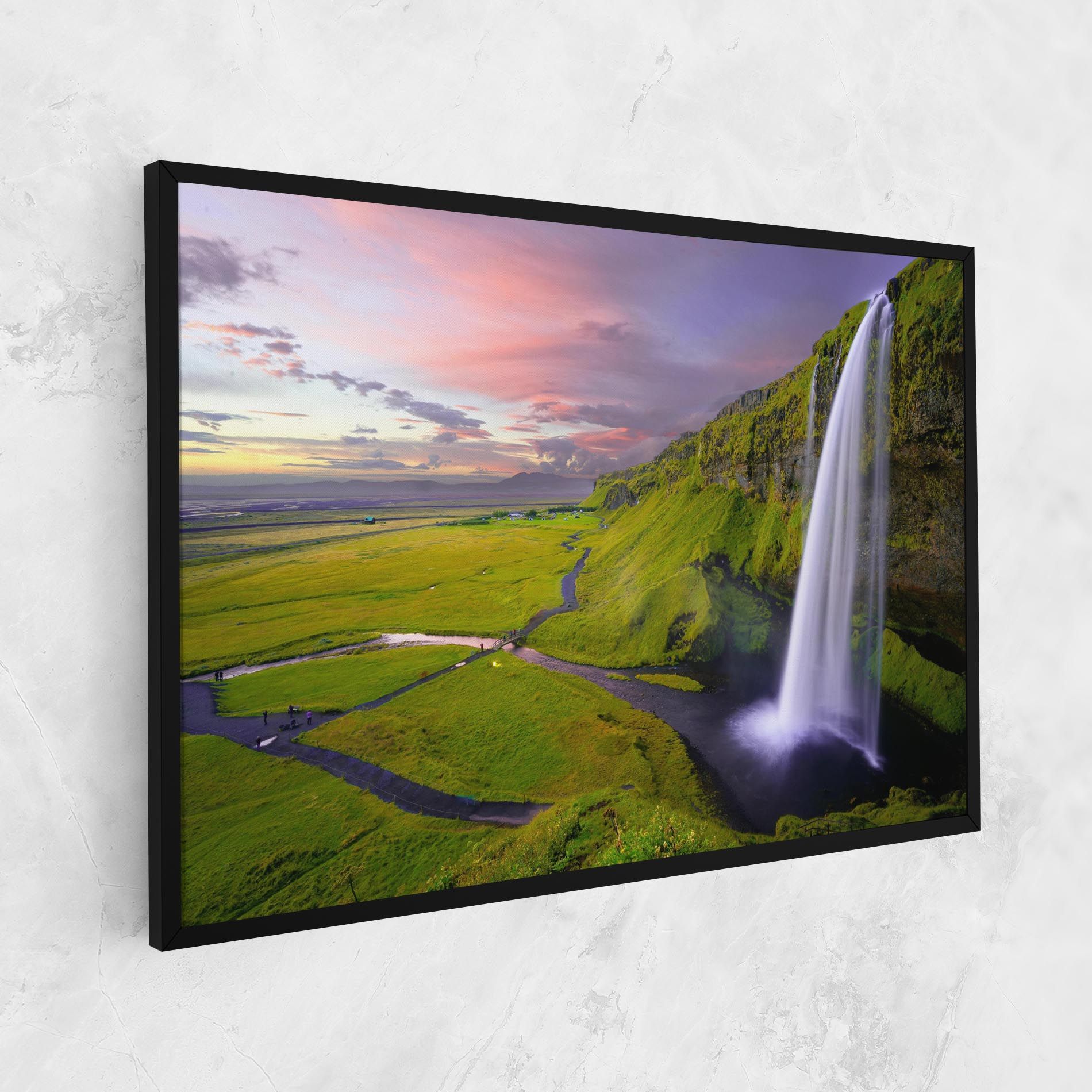 Pink Wky Waterfall mockup 1