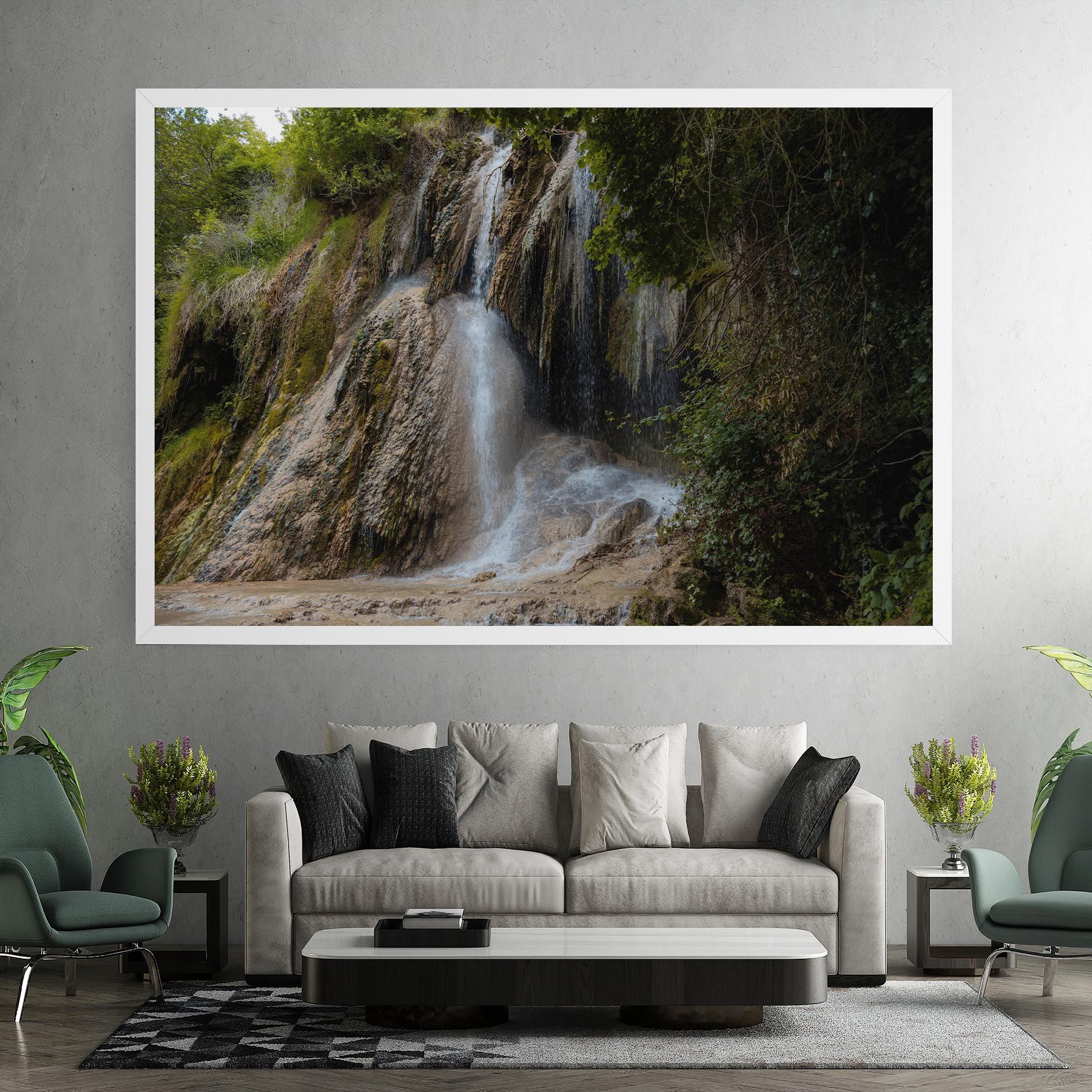 Pretty Waterfall Forest mockup 7