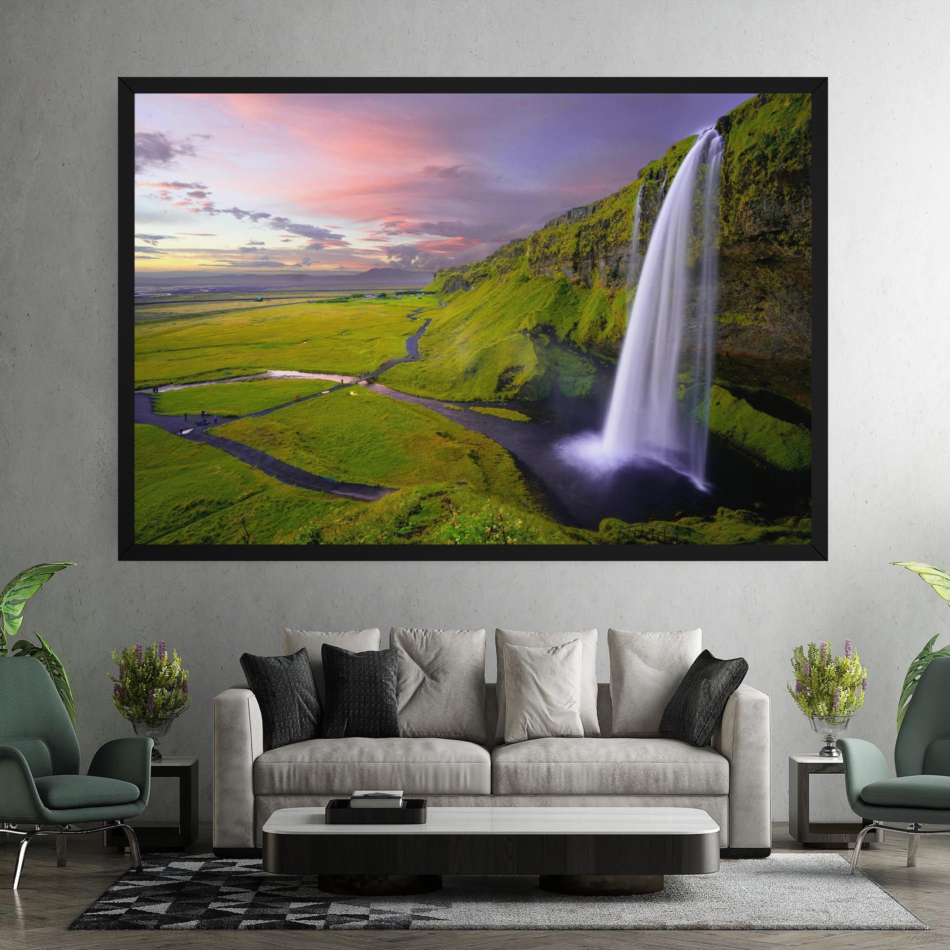 Pink Wky Waterfall mockup 7