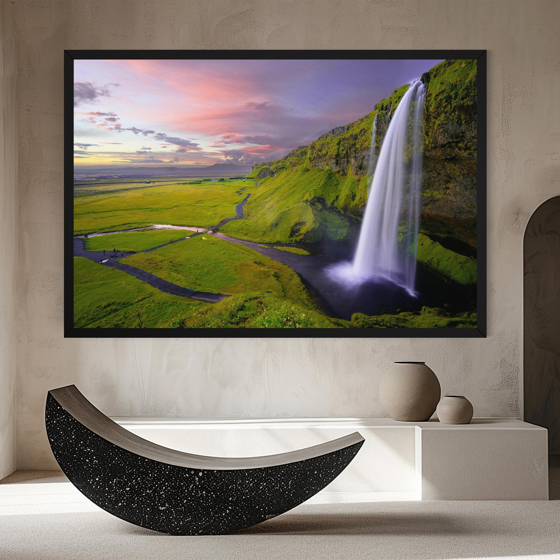 Pink Wky Waterfall mockup 8