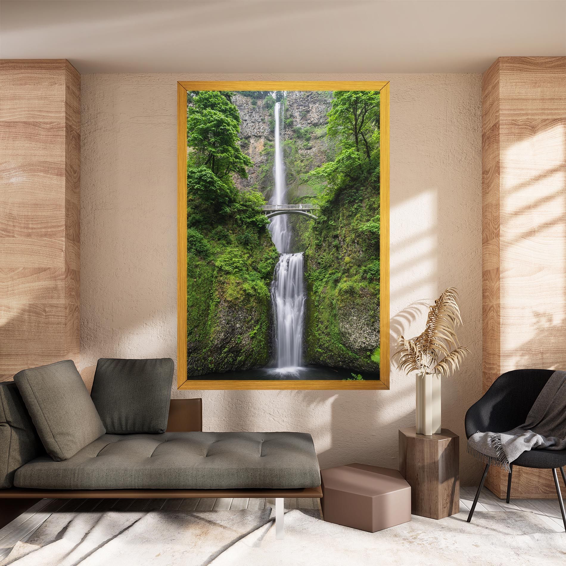 Green Leaves Bridge View mockup 8