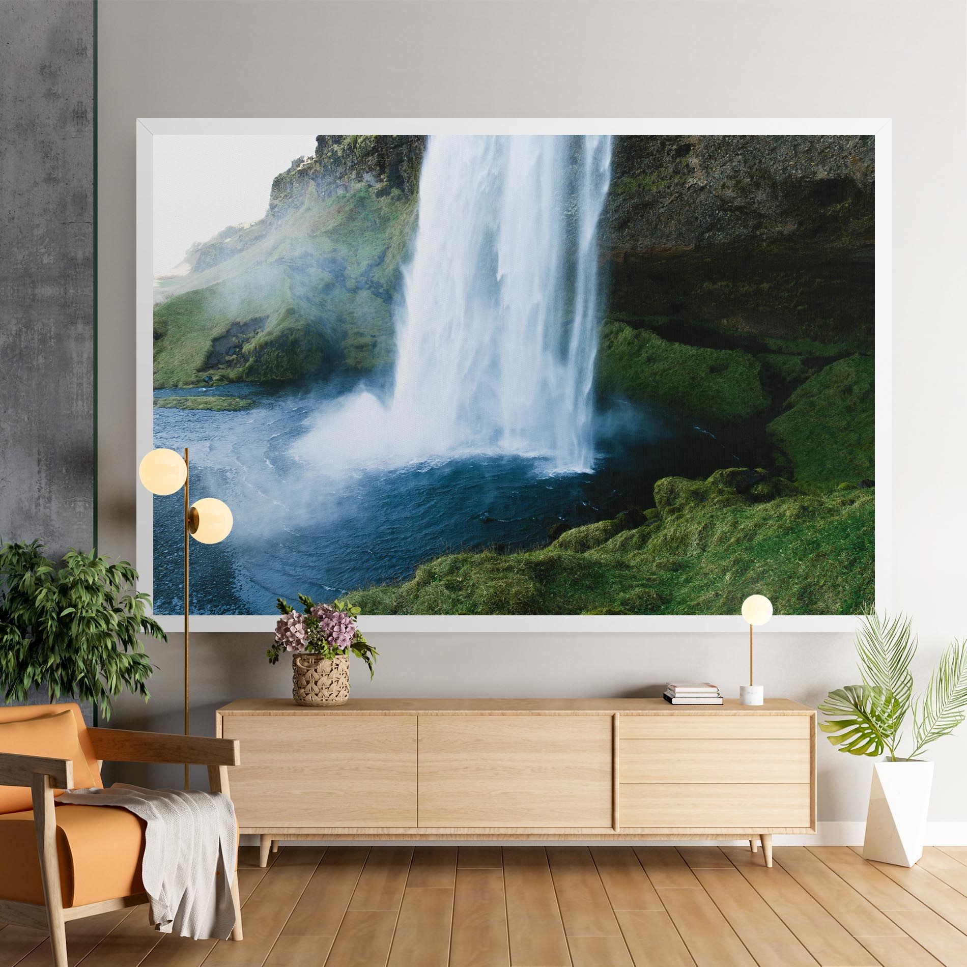 Majestic Waterfall mockup 9