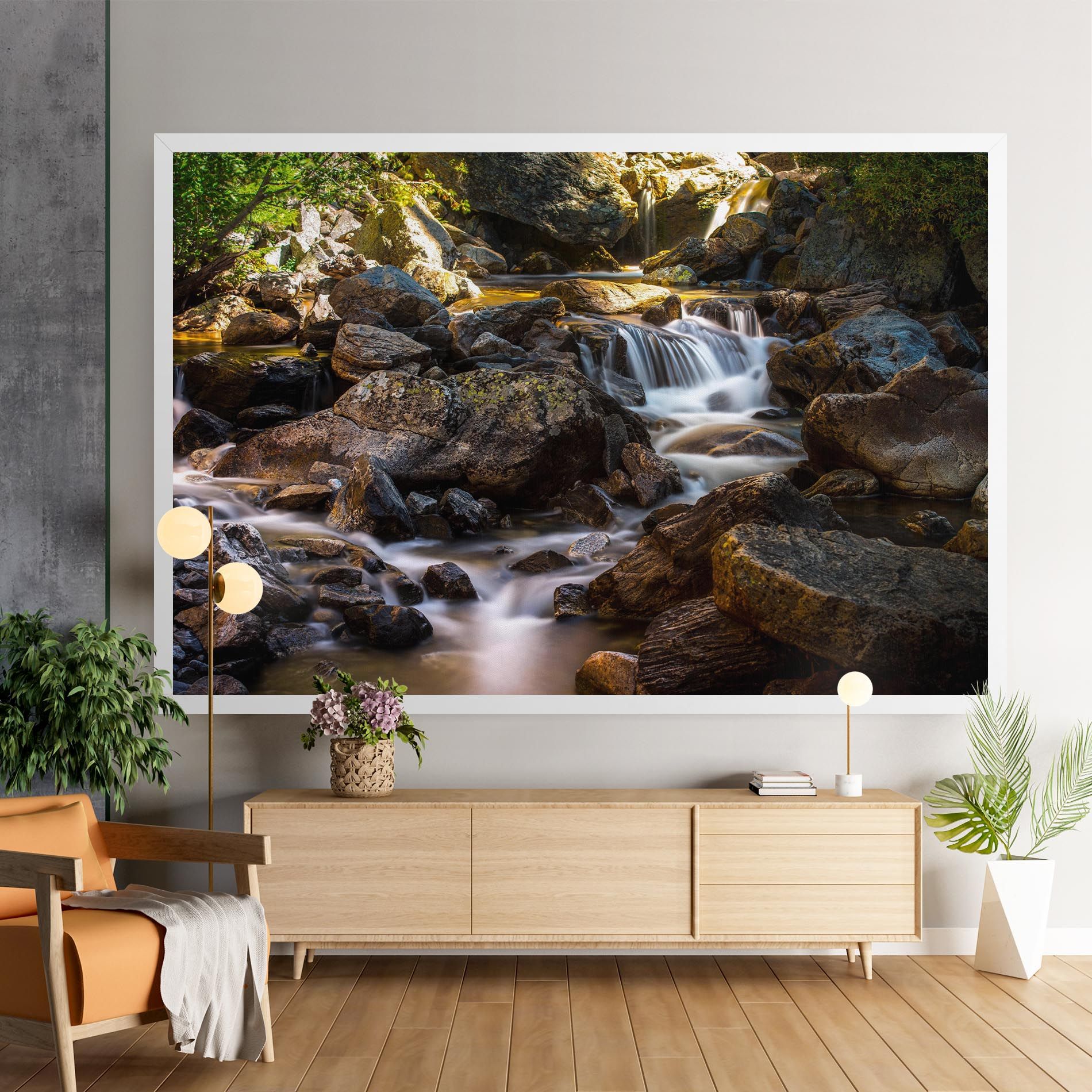 Nature Rocks Waterfall mockup 9