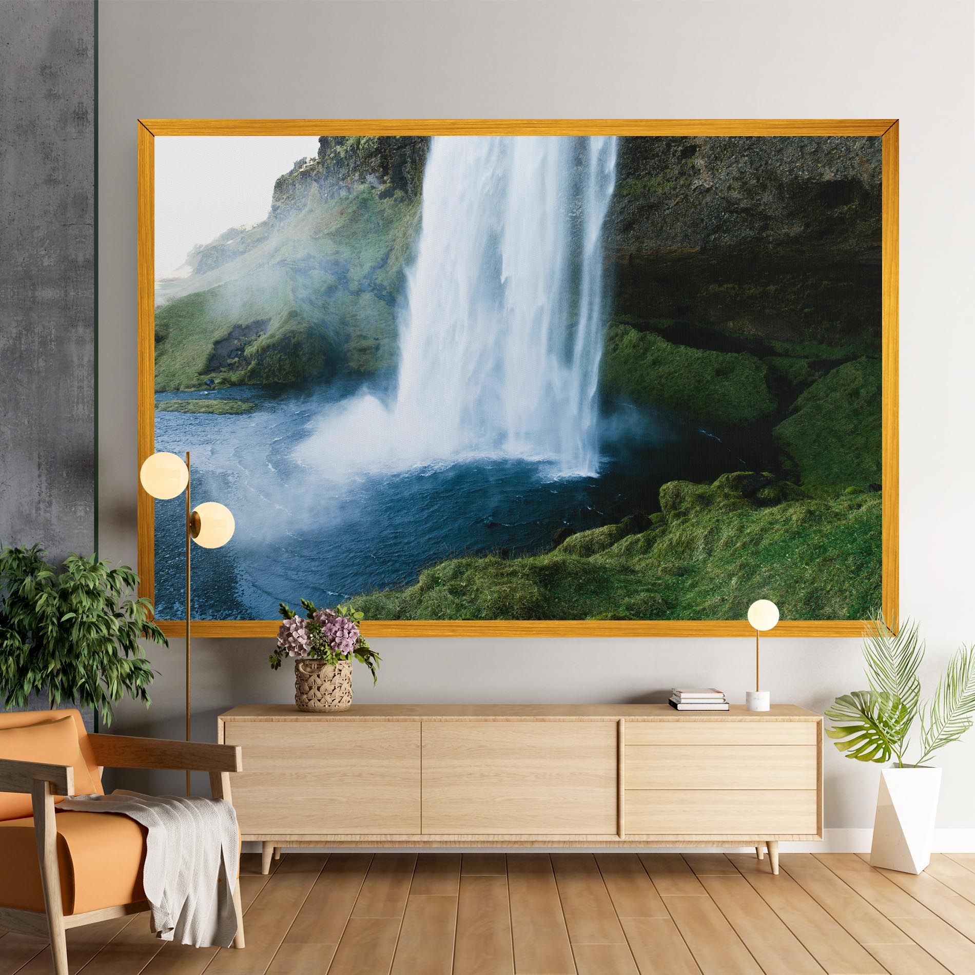 Majestic Waterfall mockup 9