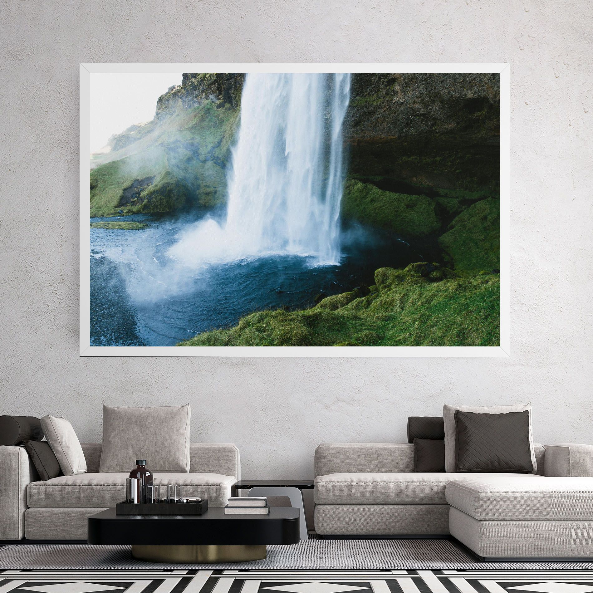 Majestic Waterfall mockup 2