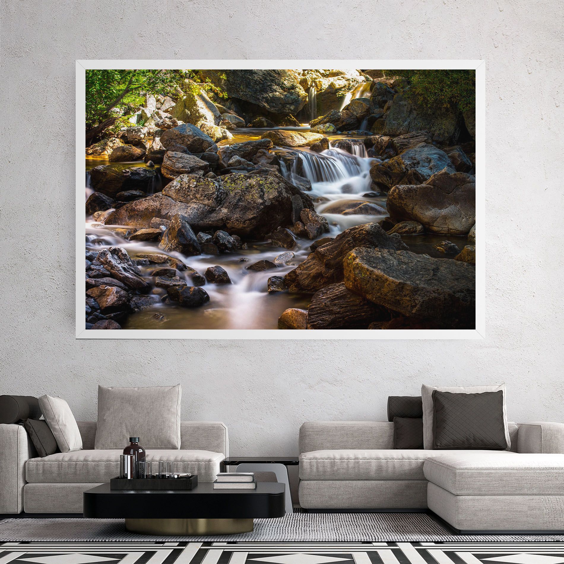 Nature Rocks Waterfall mockup 2