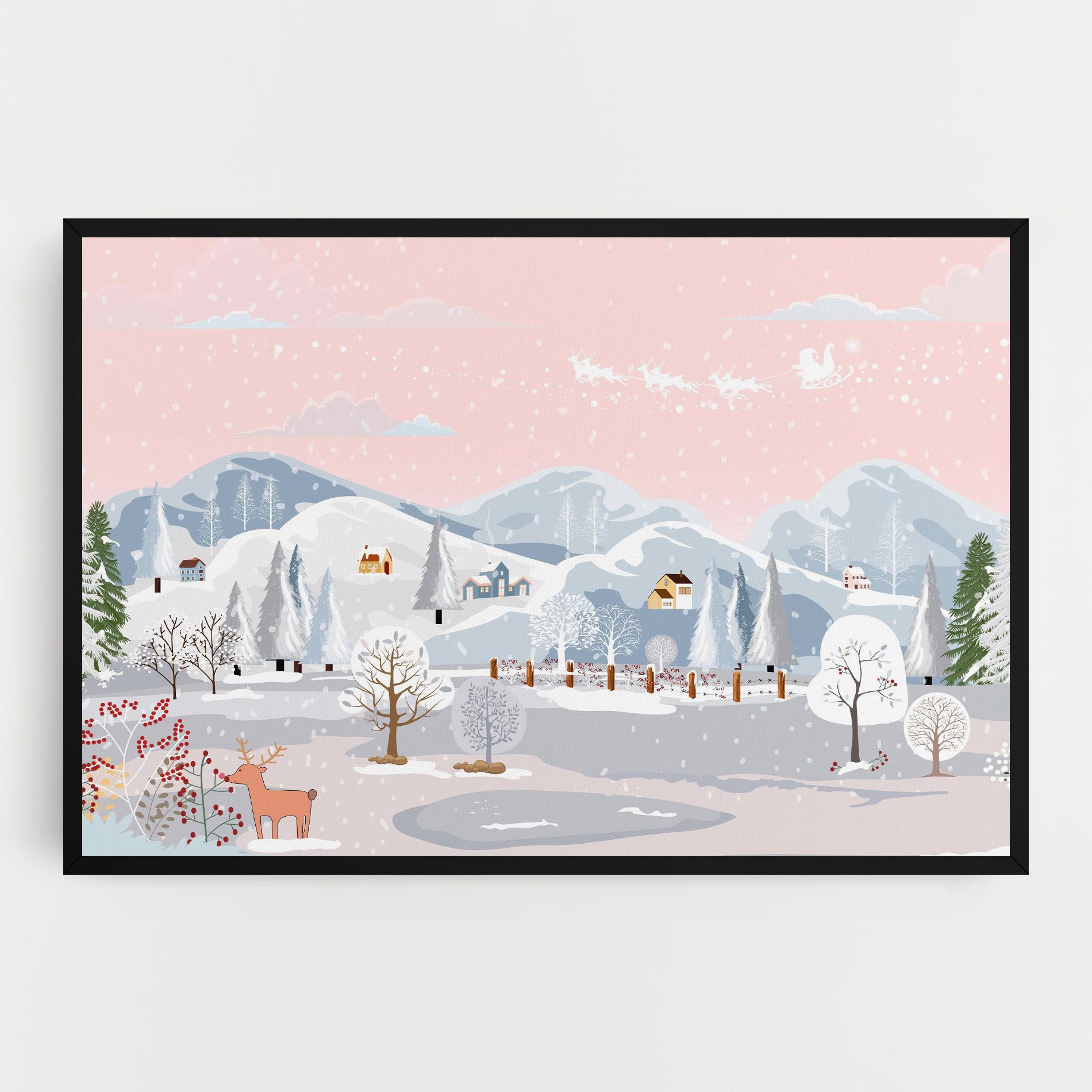 Pink Sky Winter mockup 0