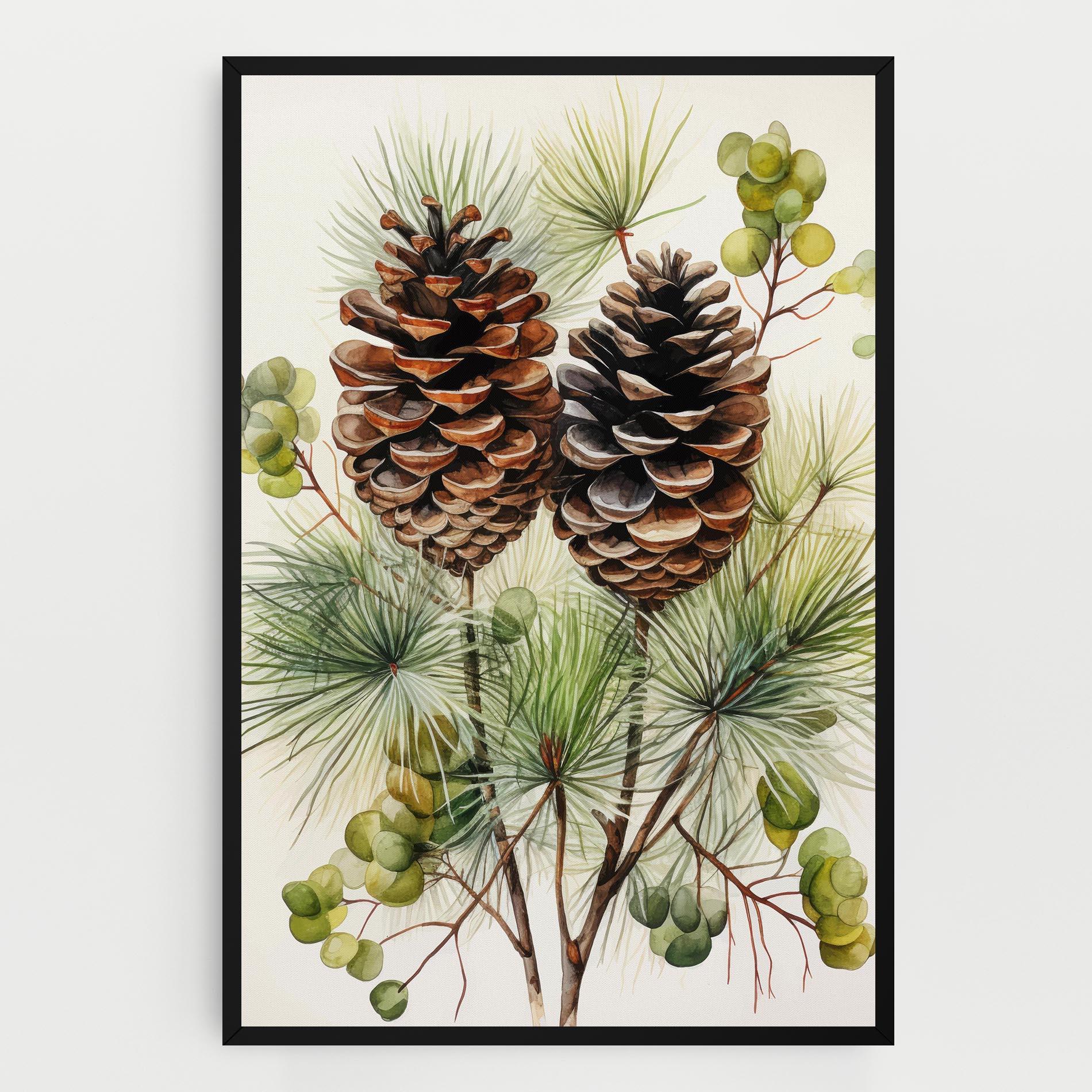 Vászonkép Brown Cones mockup 0