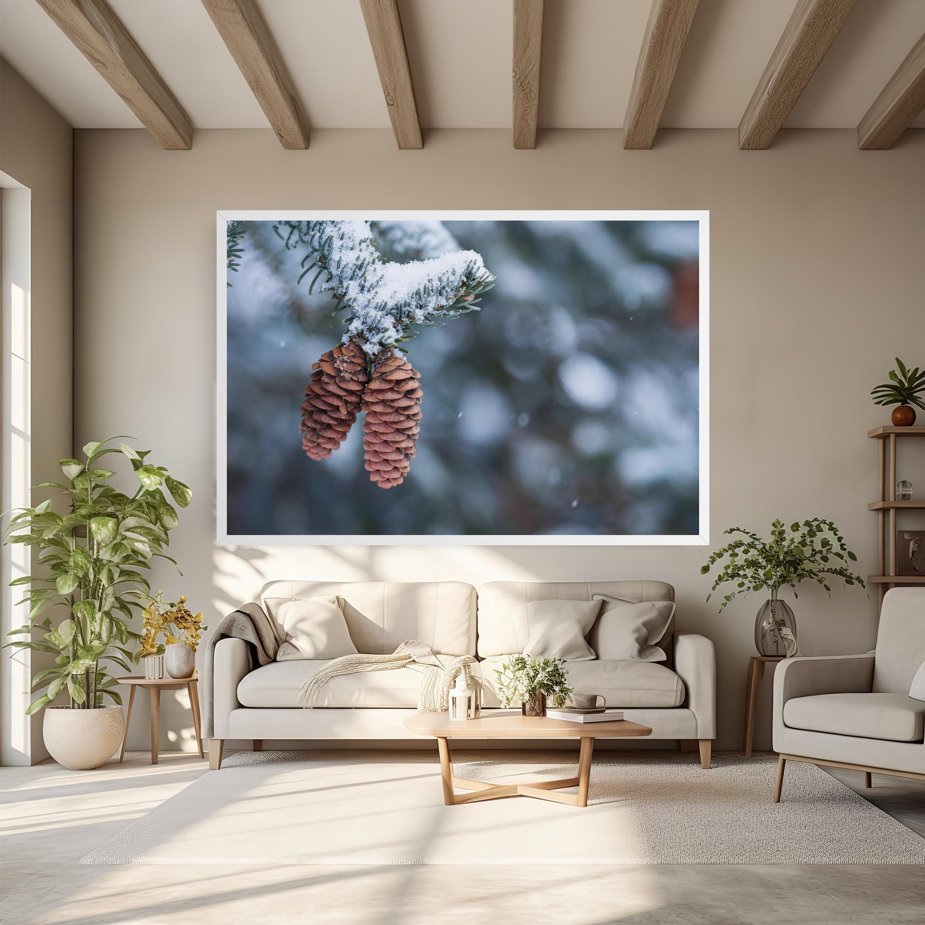 Winter Cones mockup 6