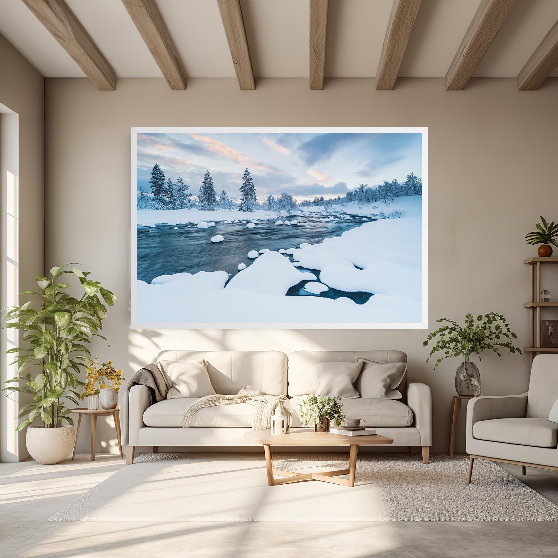 Winter River mockup 6