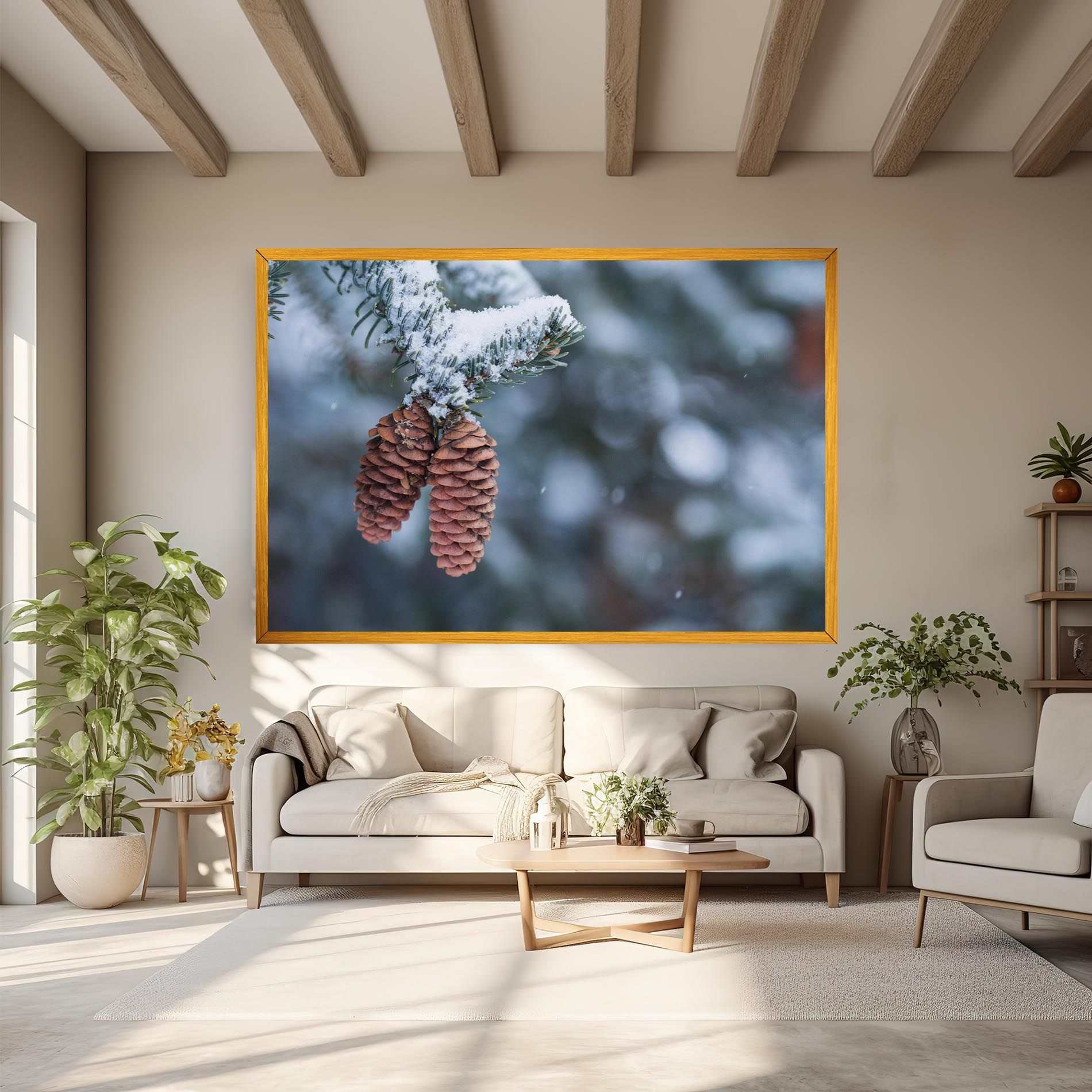 Winter Cones mockup 6