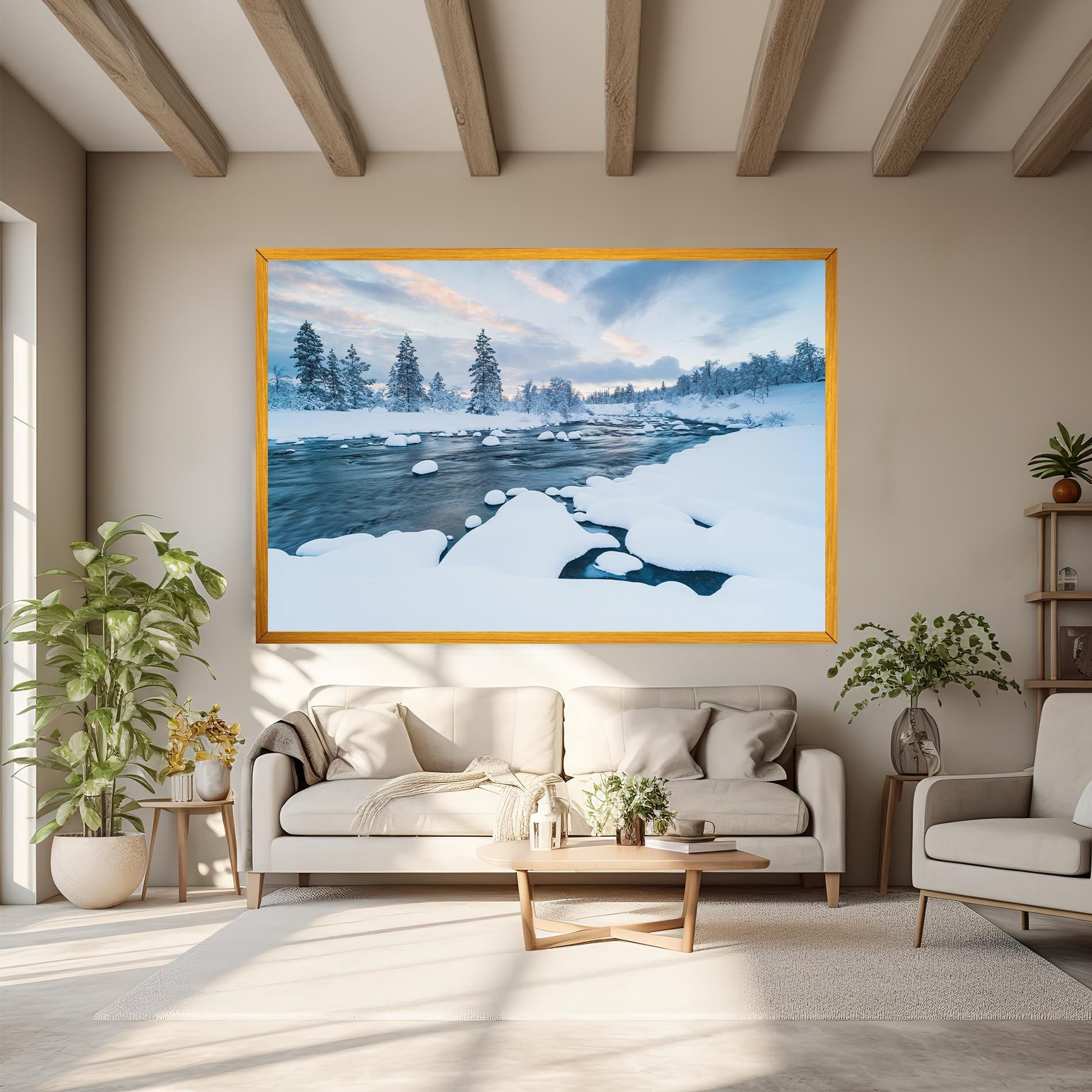Winter River mockup 6