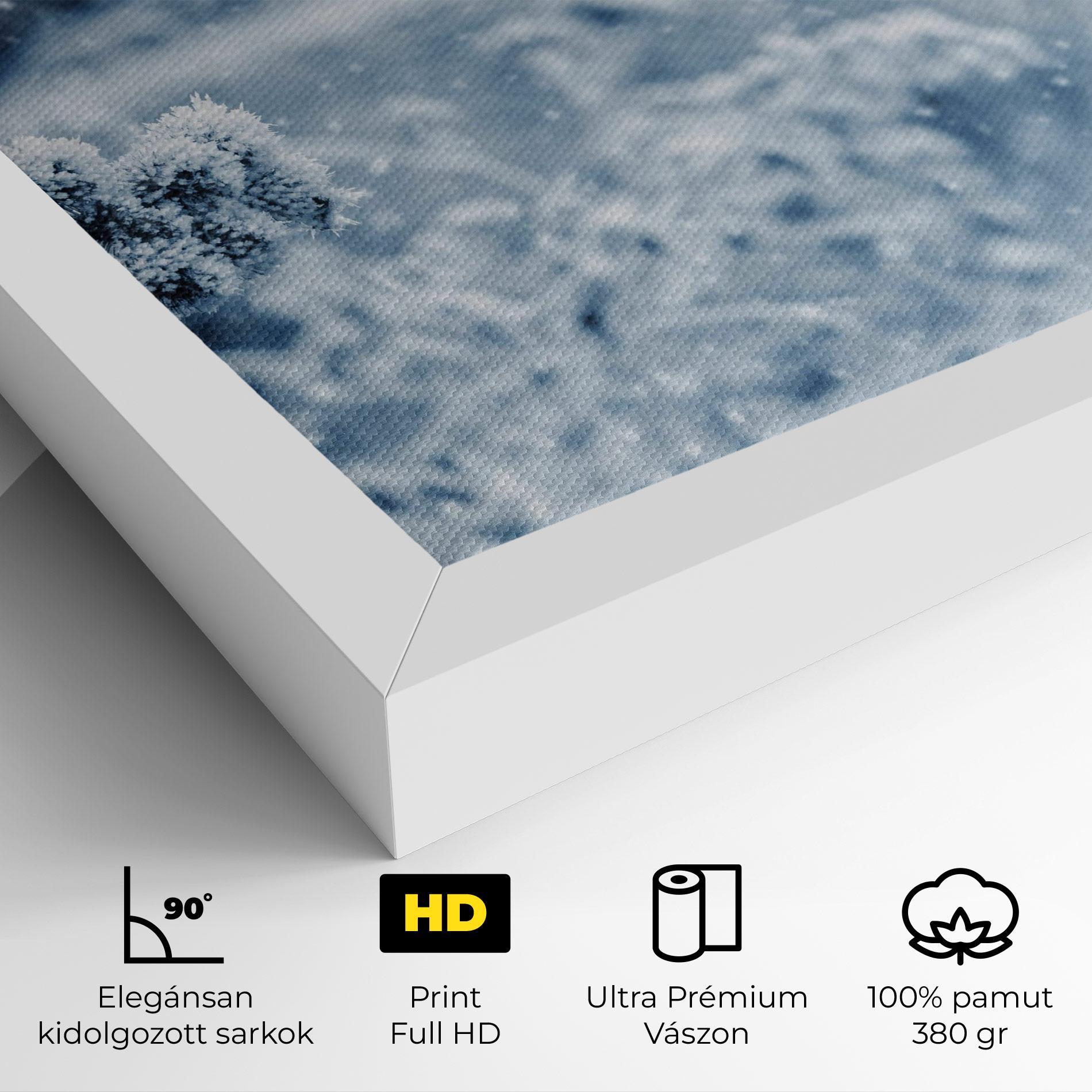 Vászonkép Pretty Winter Plants mockup 4