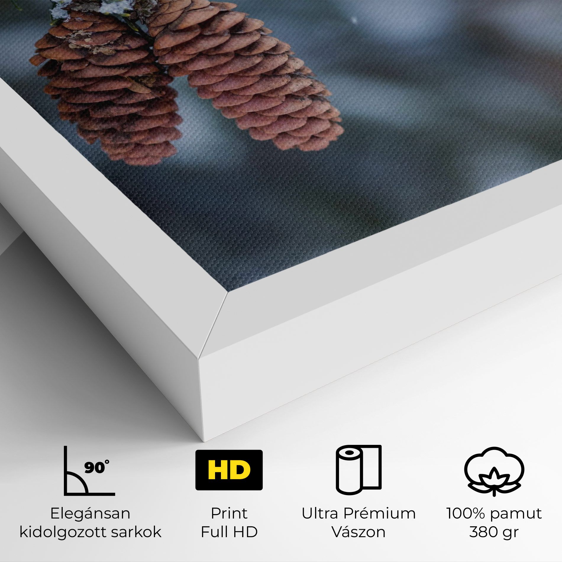 Winter Cones mockup 4