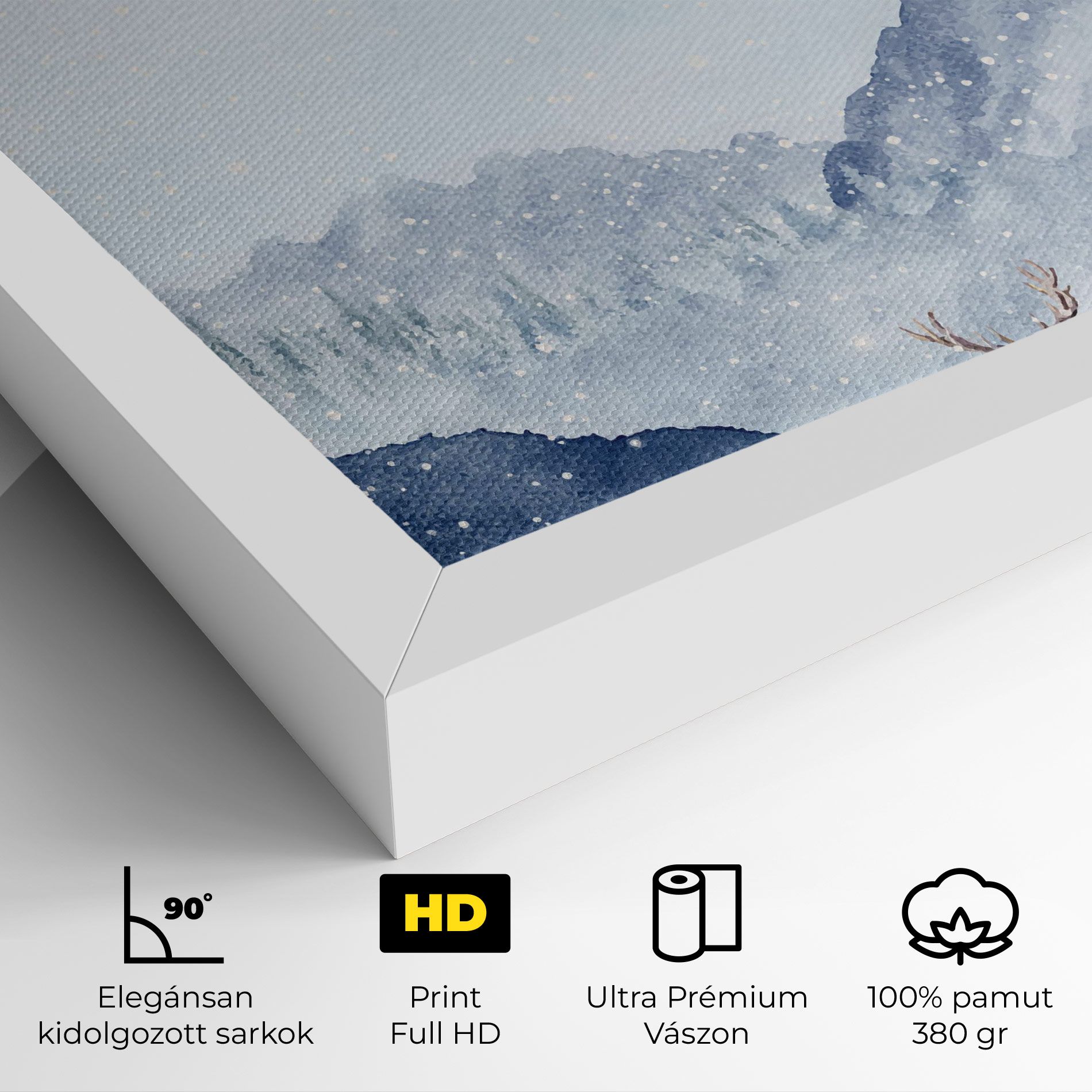 Winter Deers mockup 4