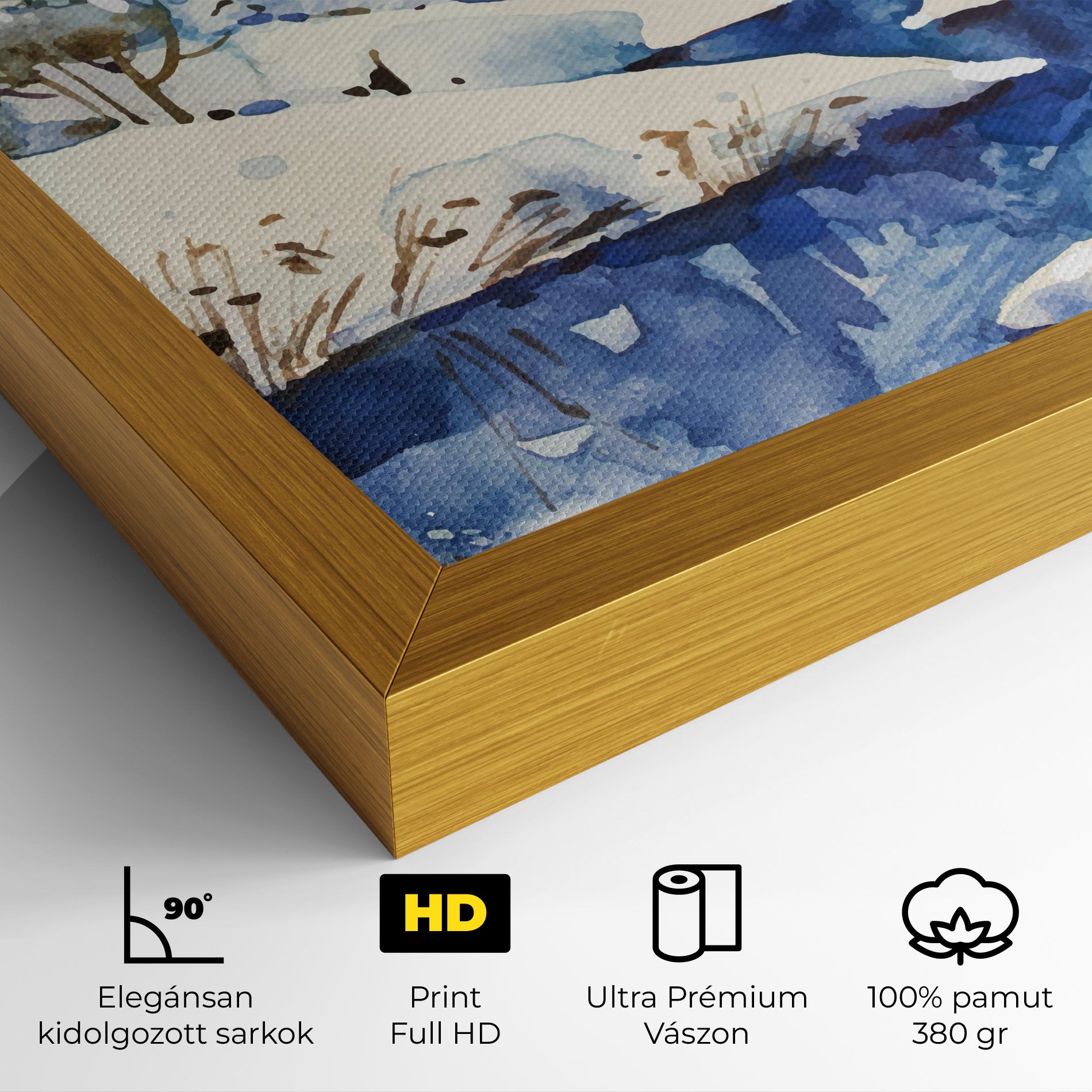 Blue Trees Winter mockup 4