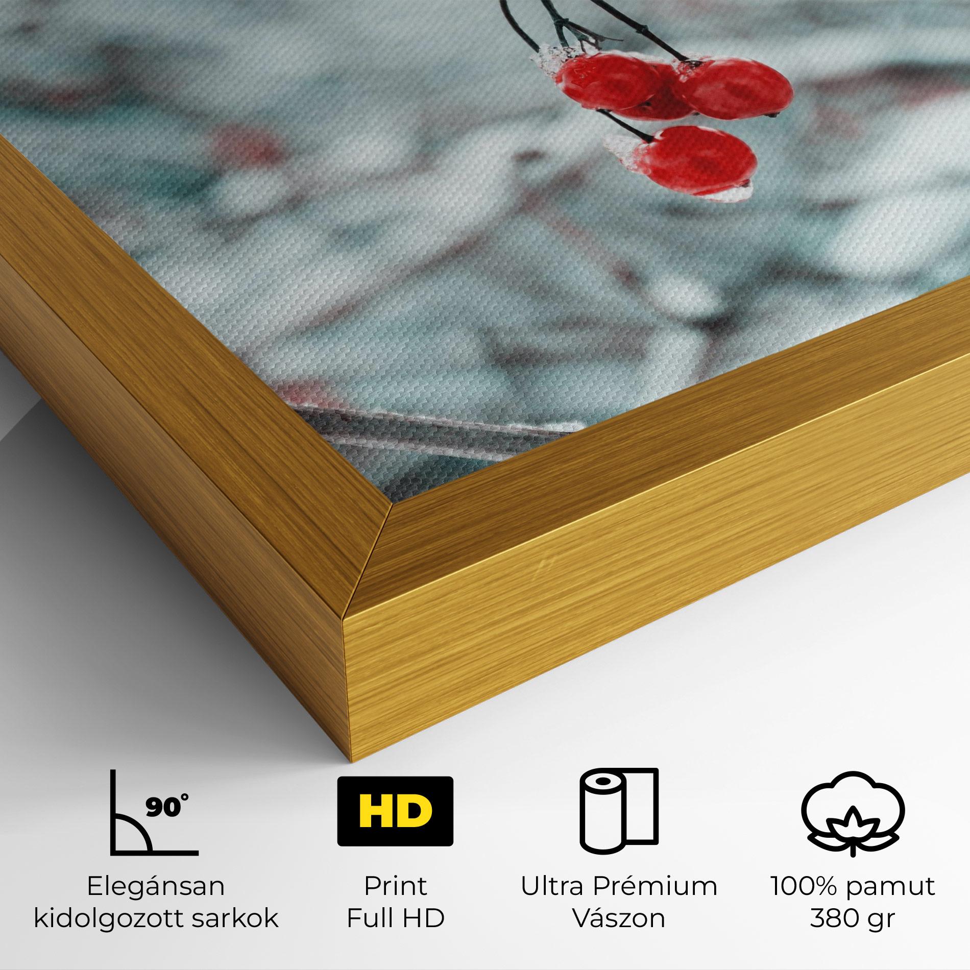 Vászonkép Snow Red Fruits mockup 4