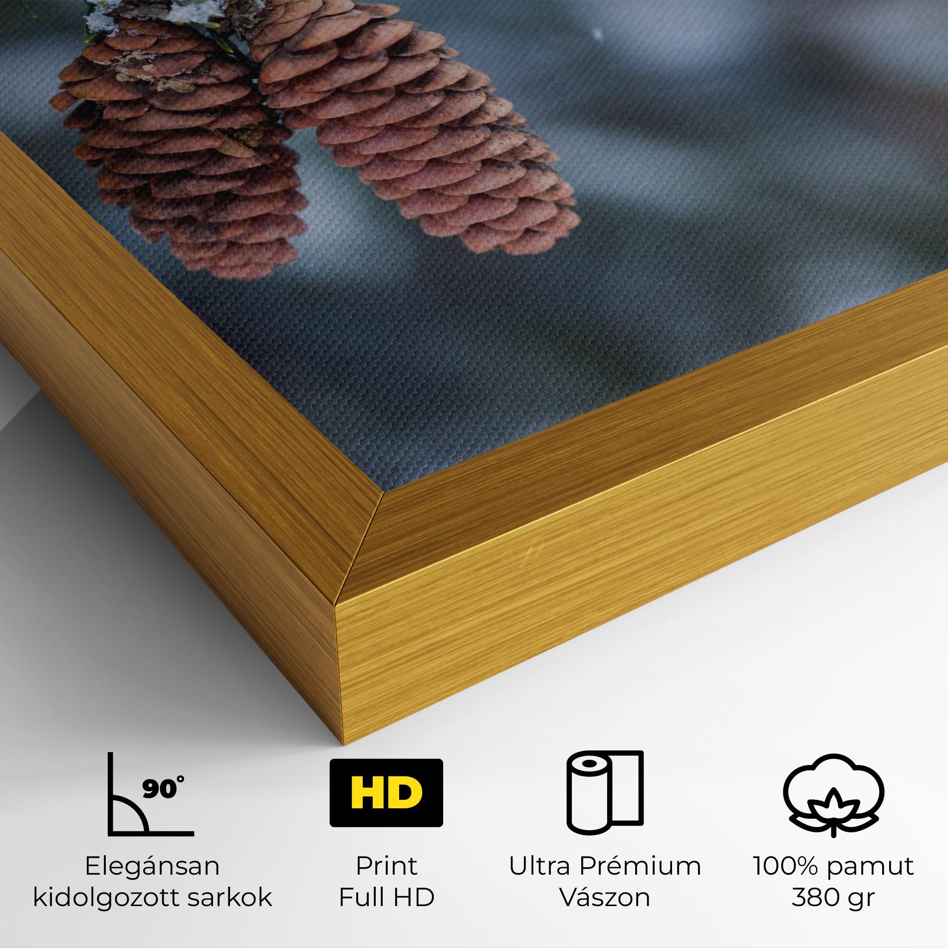 Vászonkép Winter Cones mockup 4