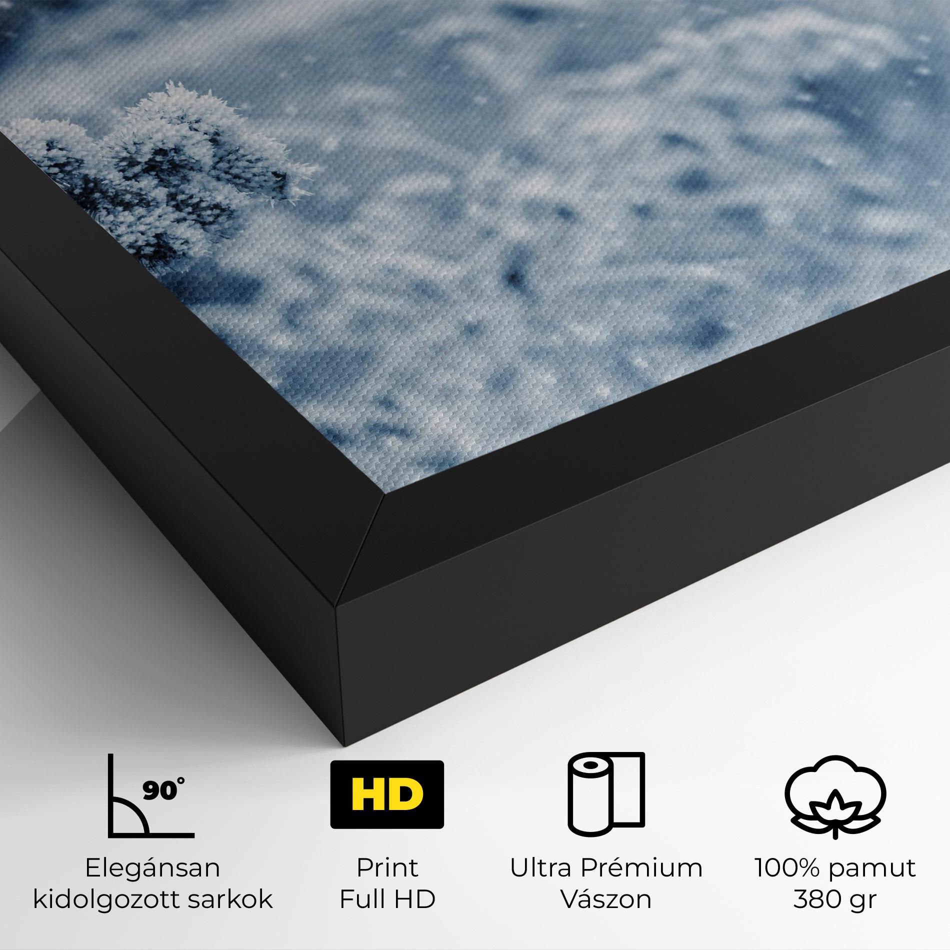 Vászonkép Pretty Winter Plants mockup 4