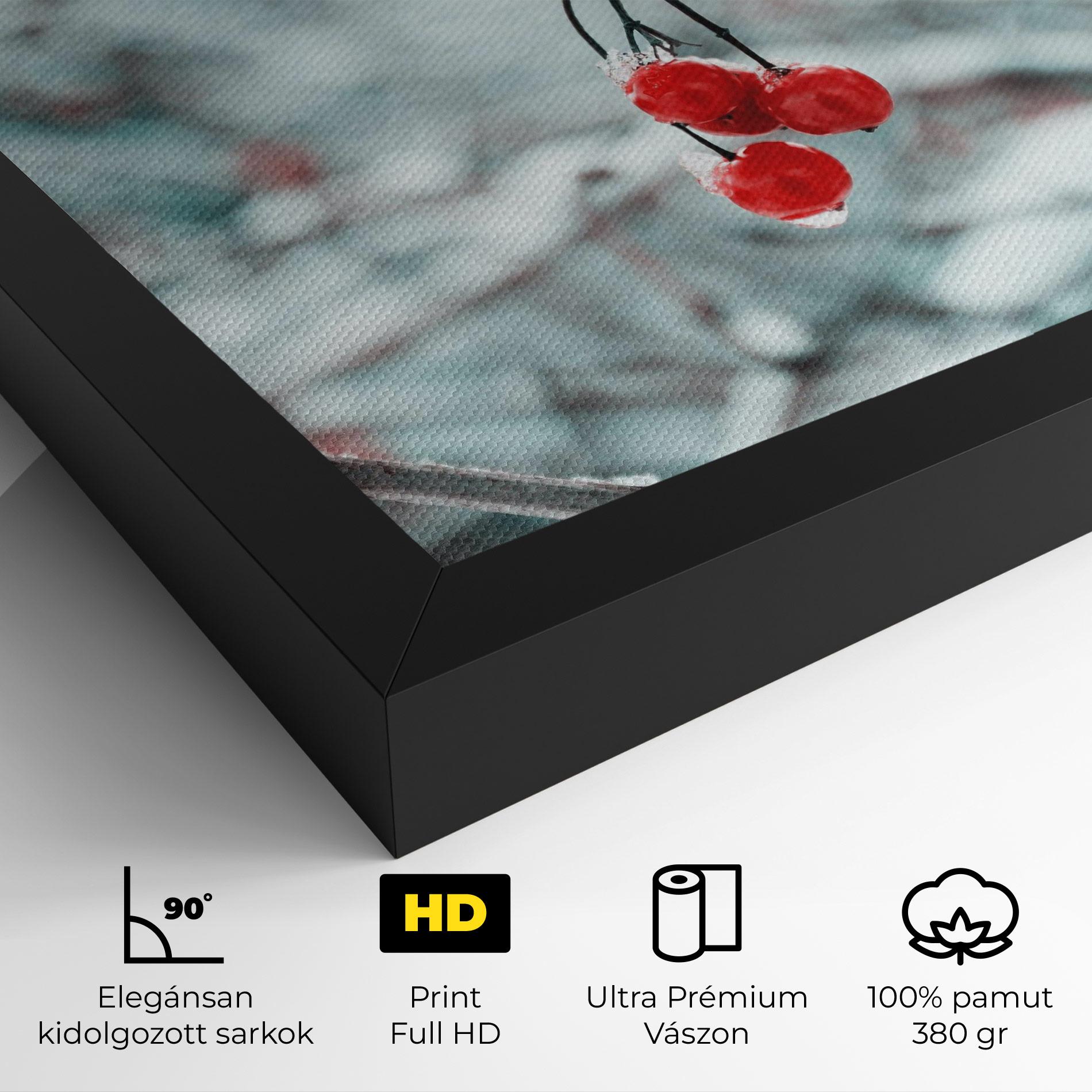 Vászonkép Snow Red Fruits mockup 4