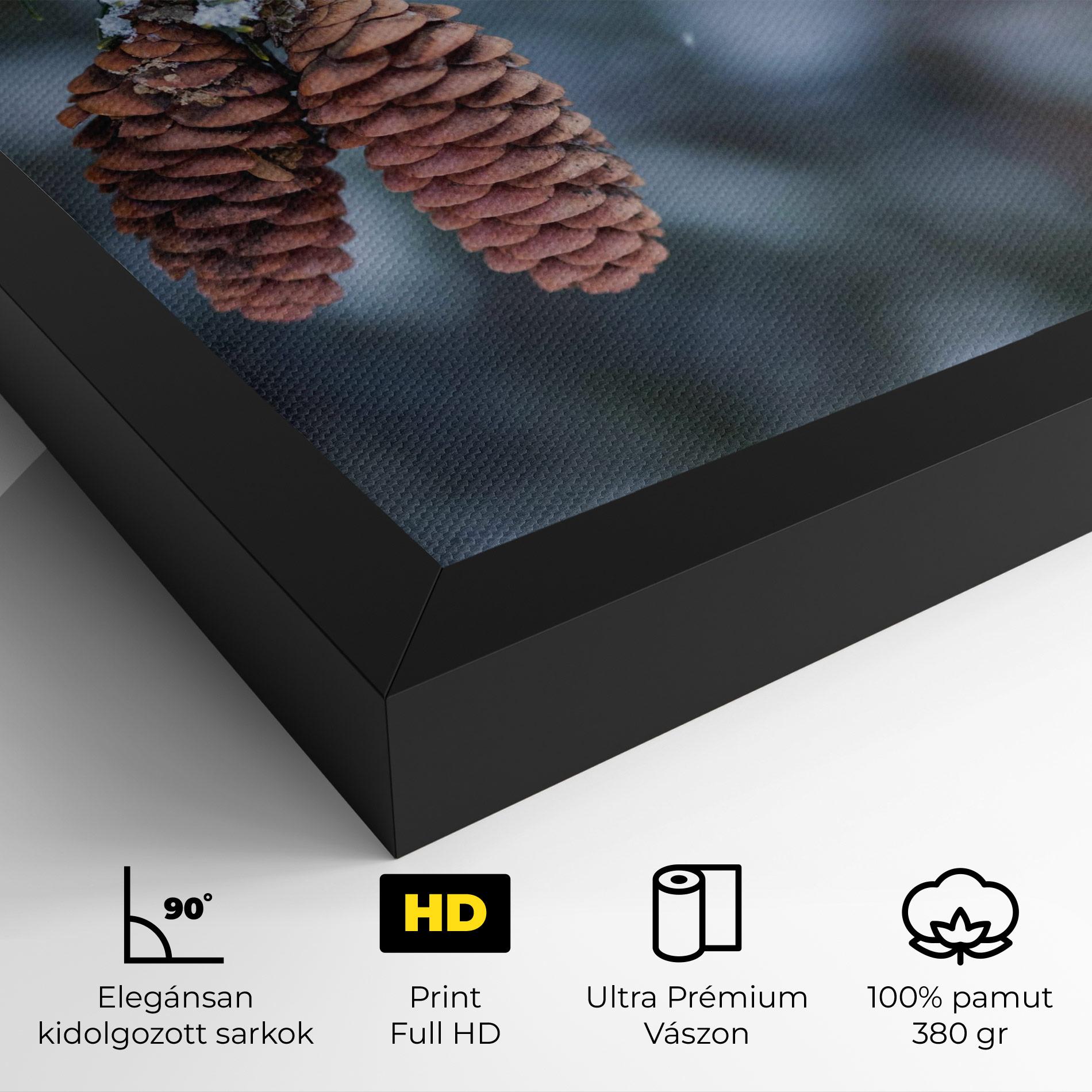 Vászonkép Winter Cones mockup 4