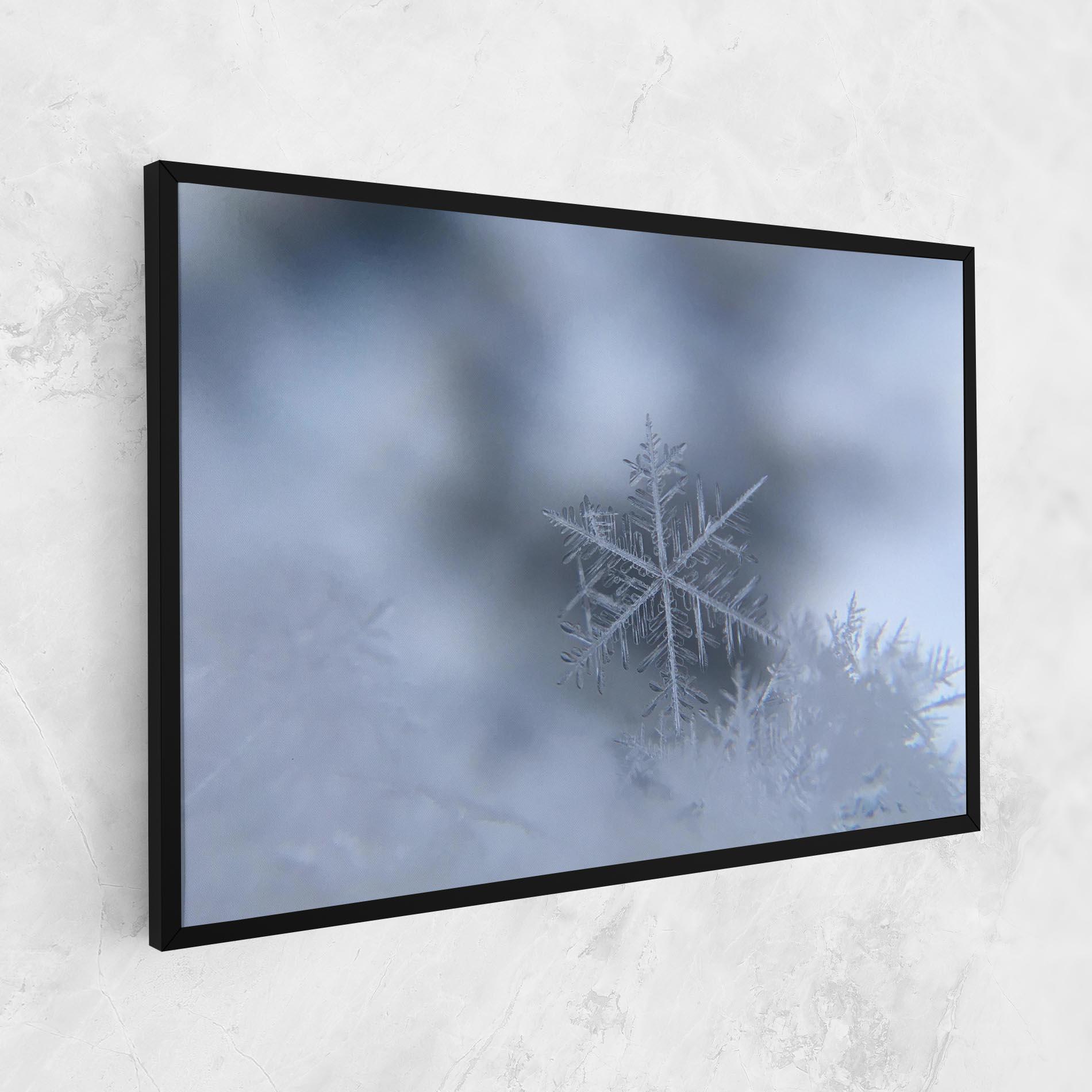 Vászonkép Pretty Snowflake mockup 1