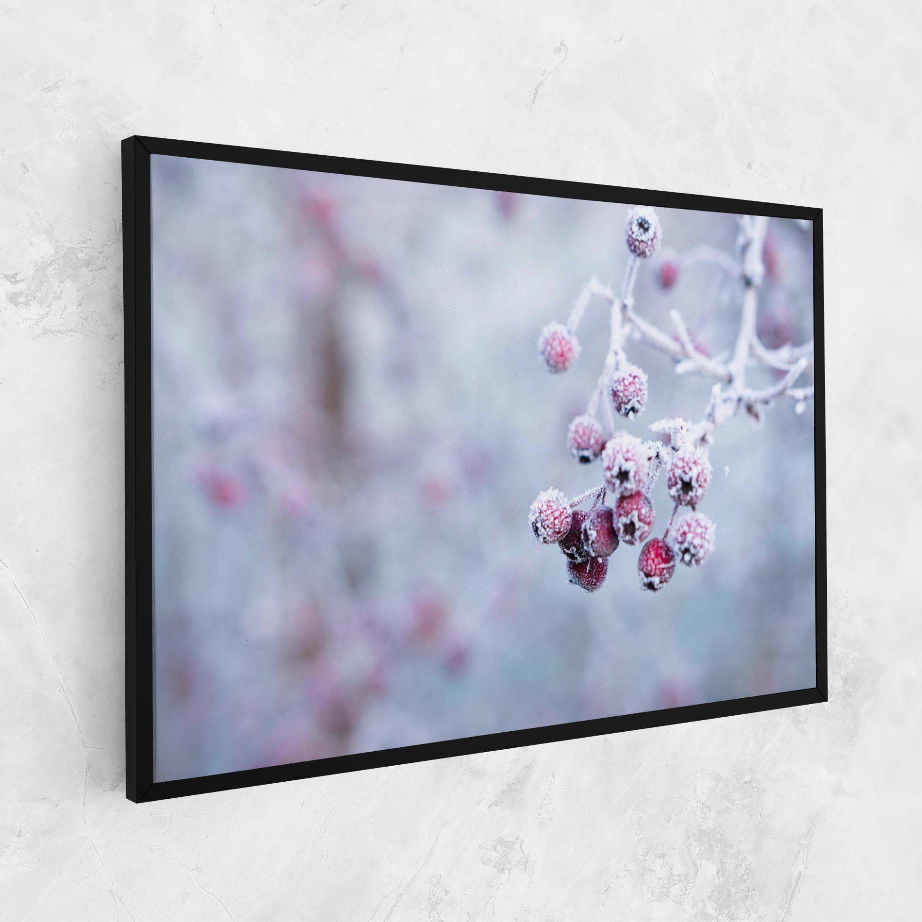 Vászonkép Red Winter Fruits mockup 1