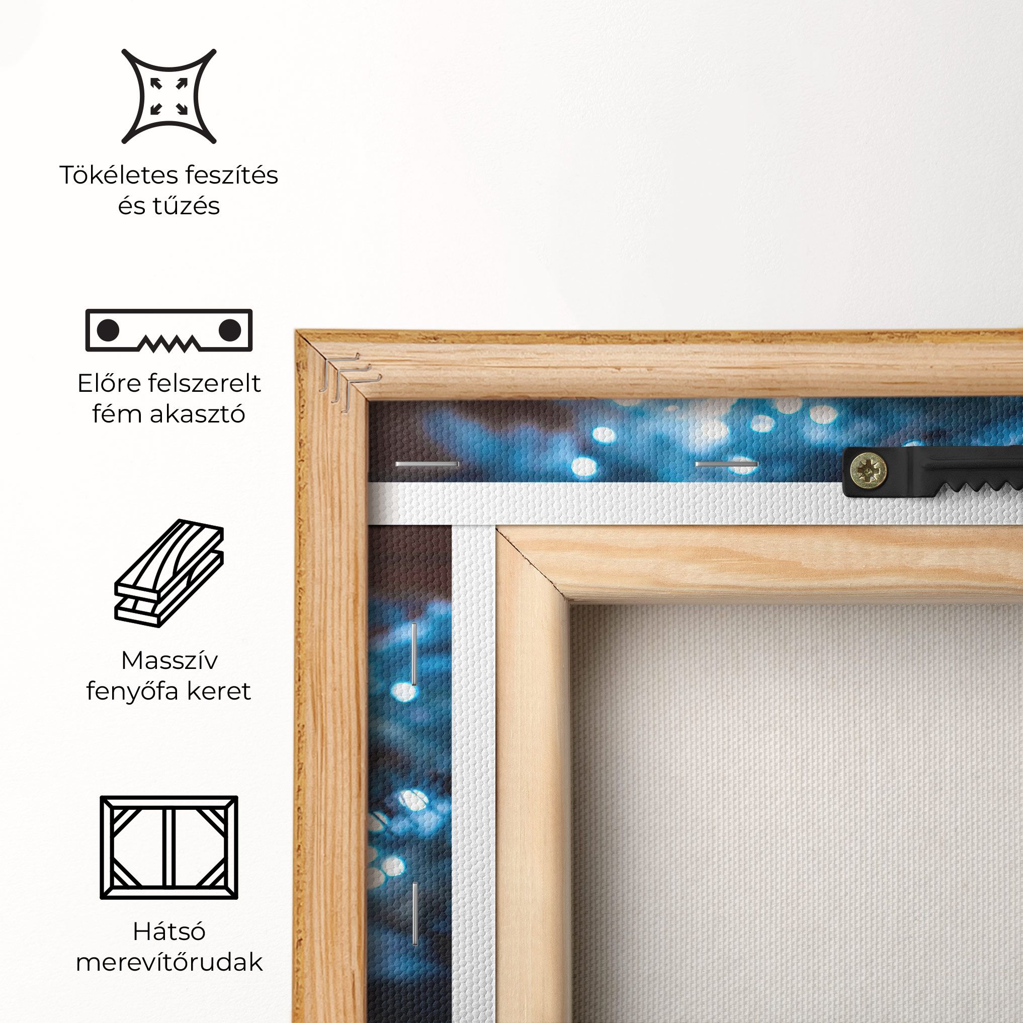 Blue Christmas Tree mockup 5