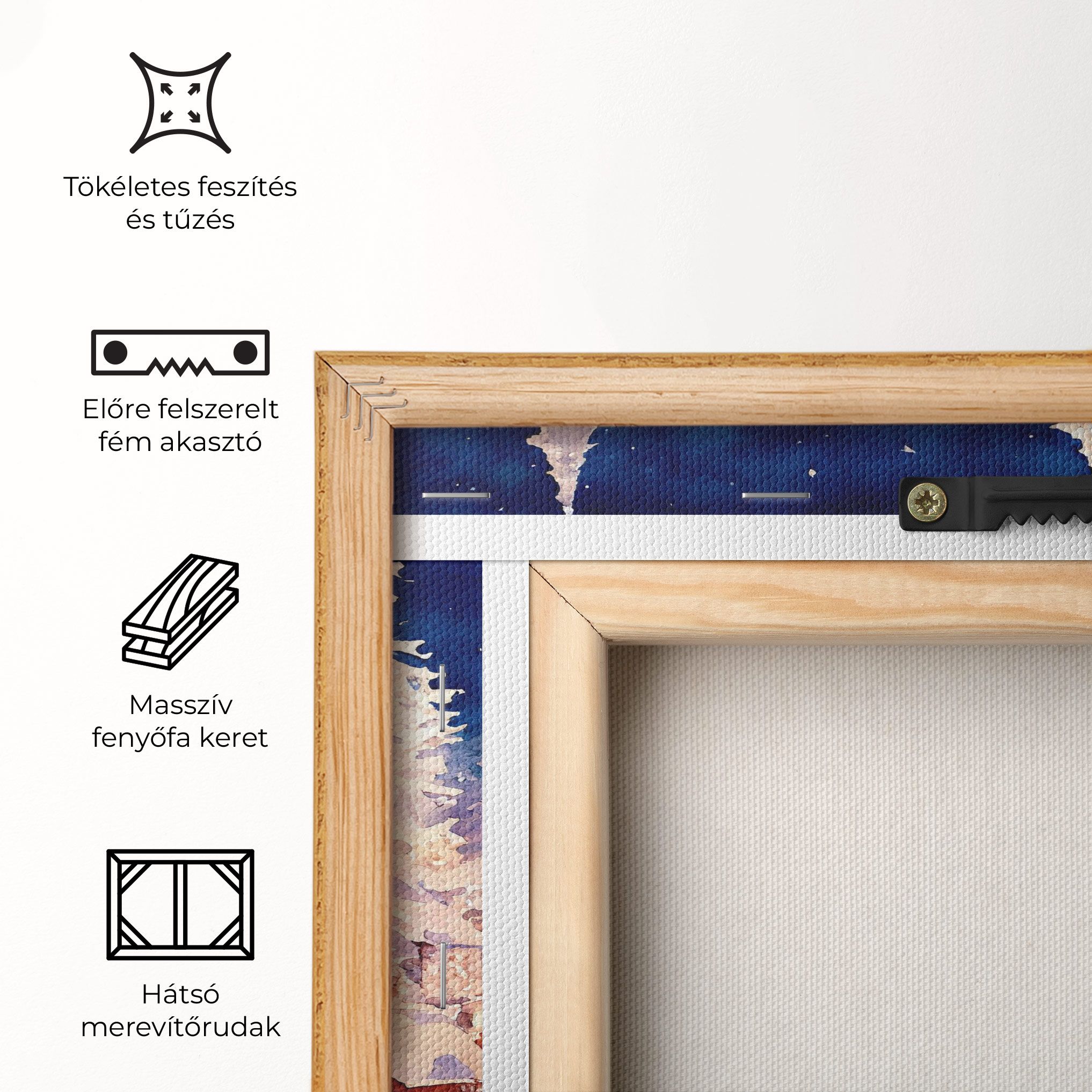 Snow Falling Painting mockup 5