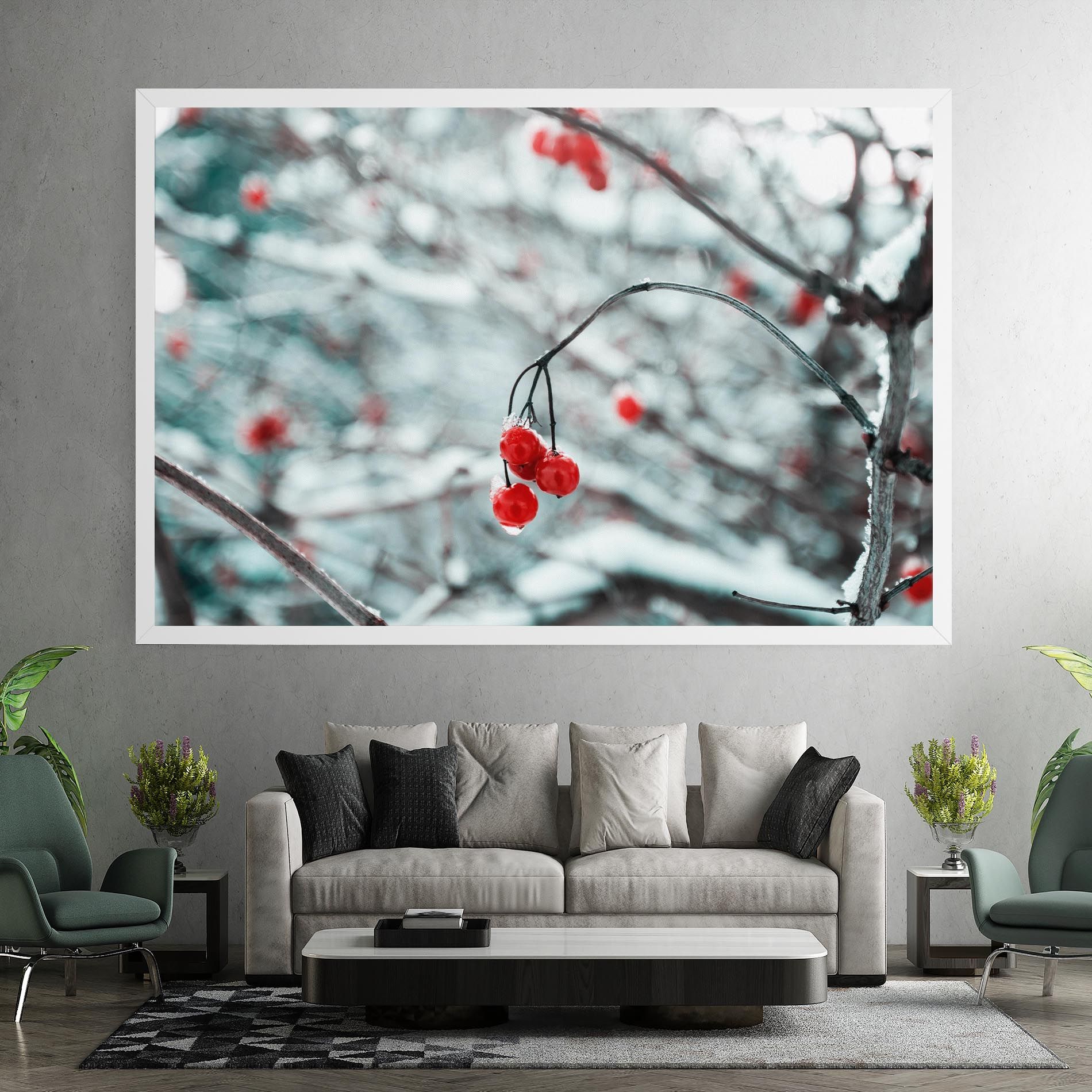 Snow Red Fruits mockup 7