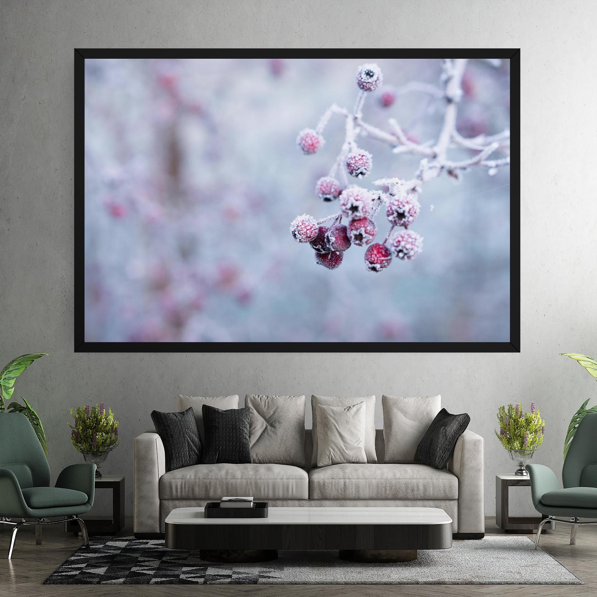 Red Winter Fruits mockup 7