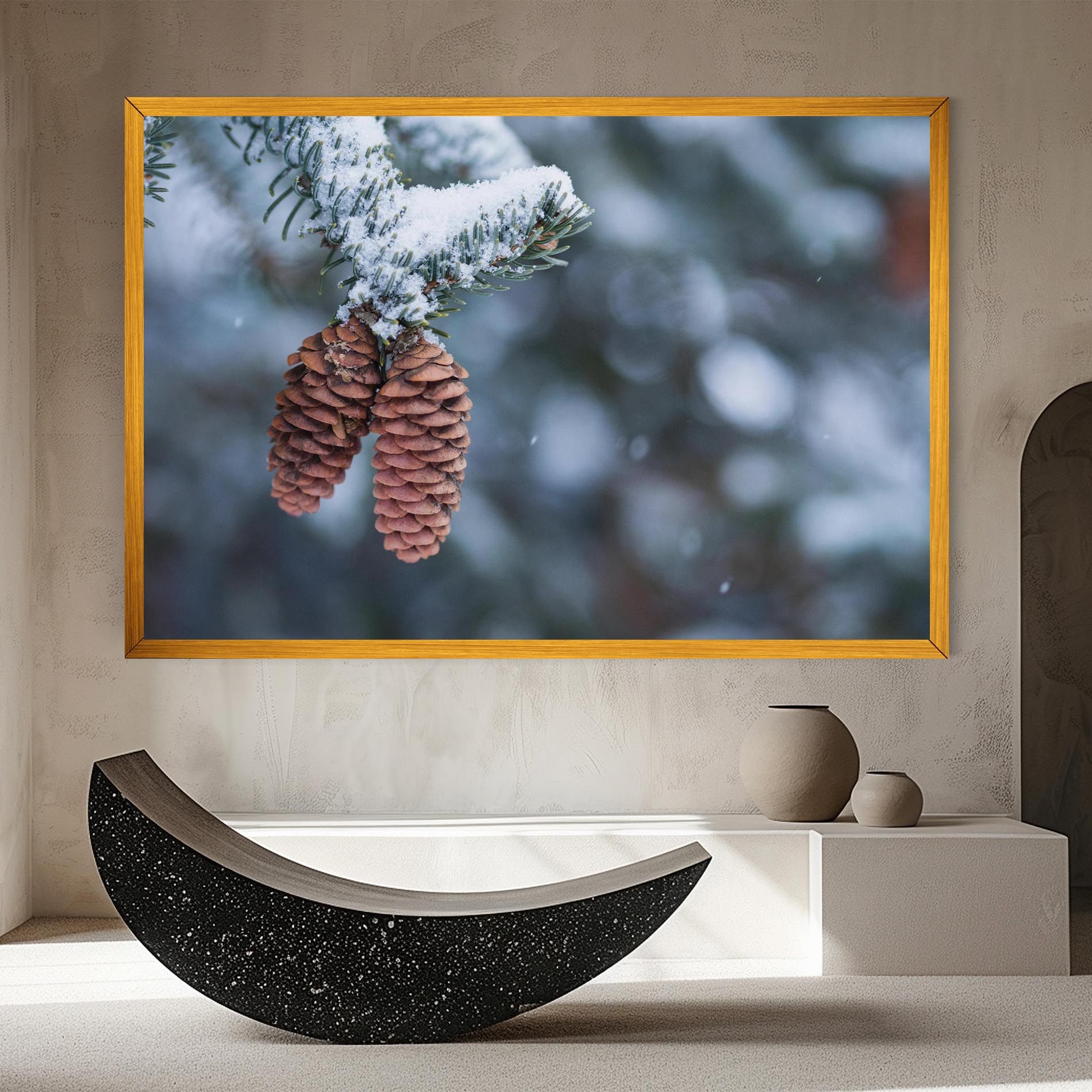 Winter Cones mockup 8